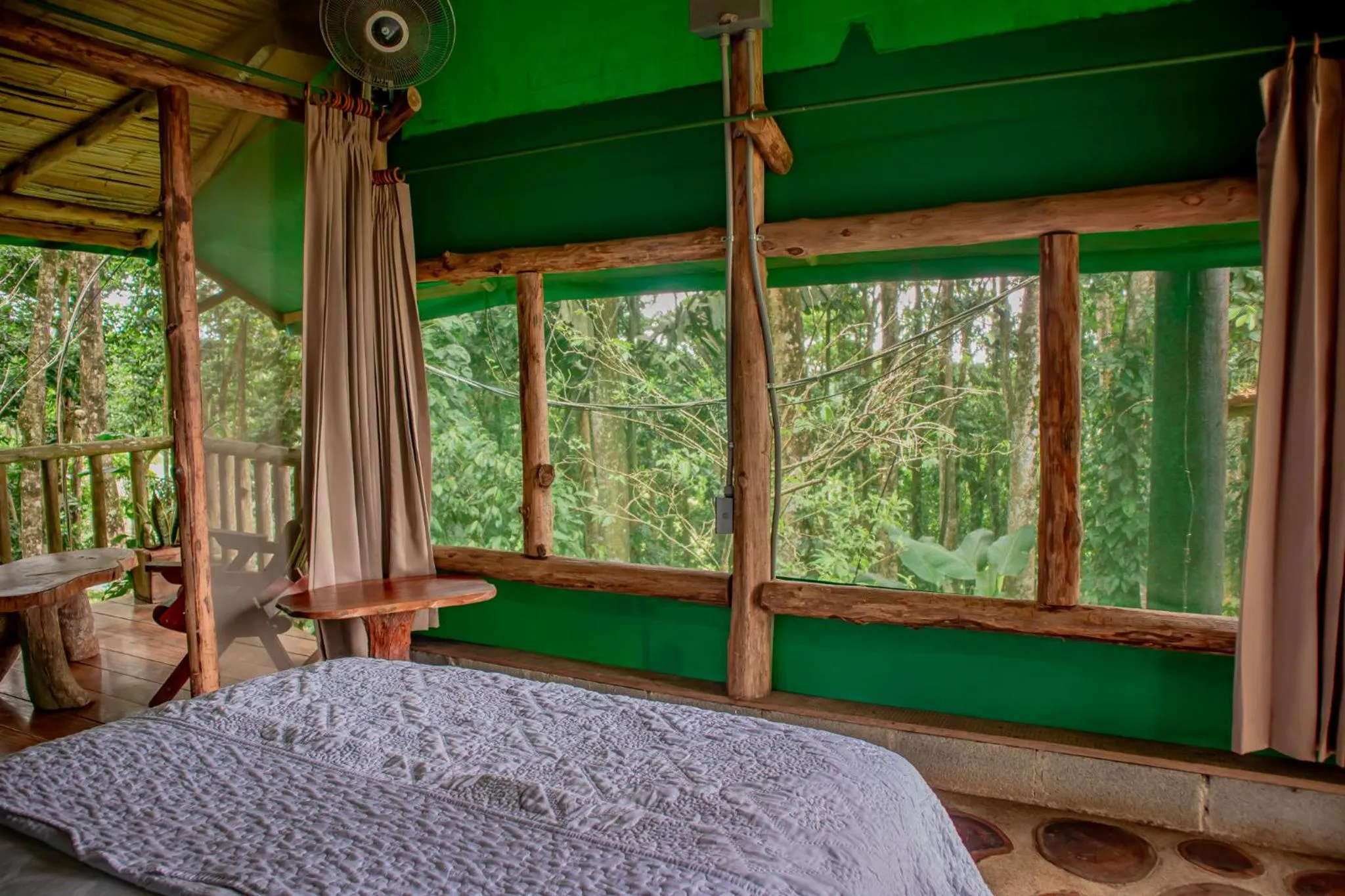 View (from property/room), Bed in Hotel del Bosque