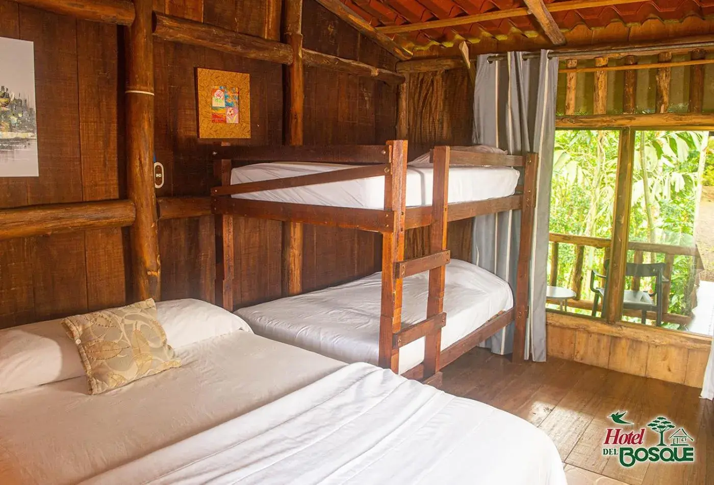 Bed in Hotel del Bosque Bed in Hotel del Bosque