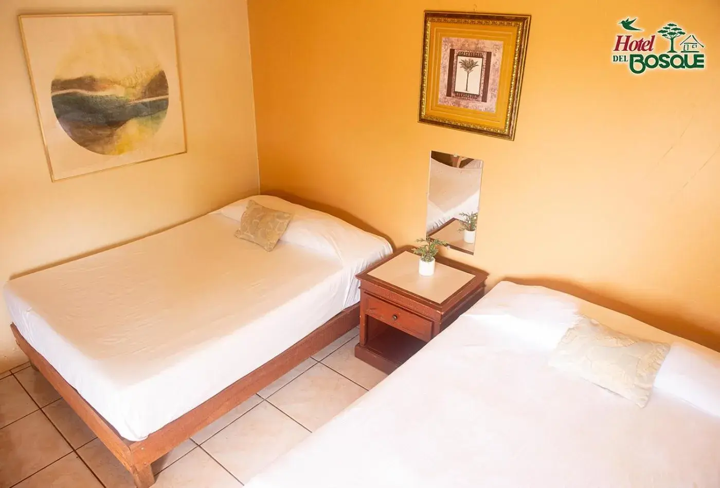 Bed in Hotel del Bosque Bed in Hotel del Bosque