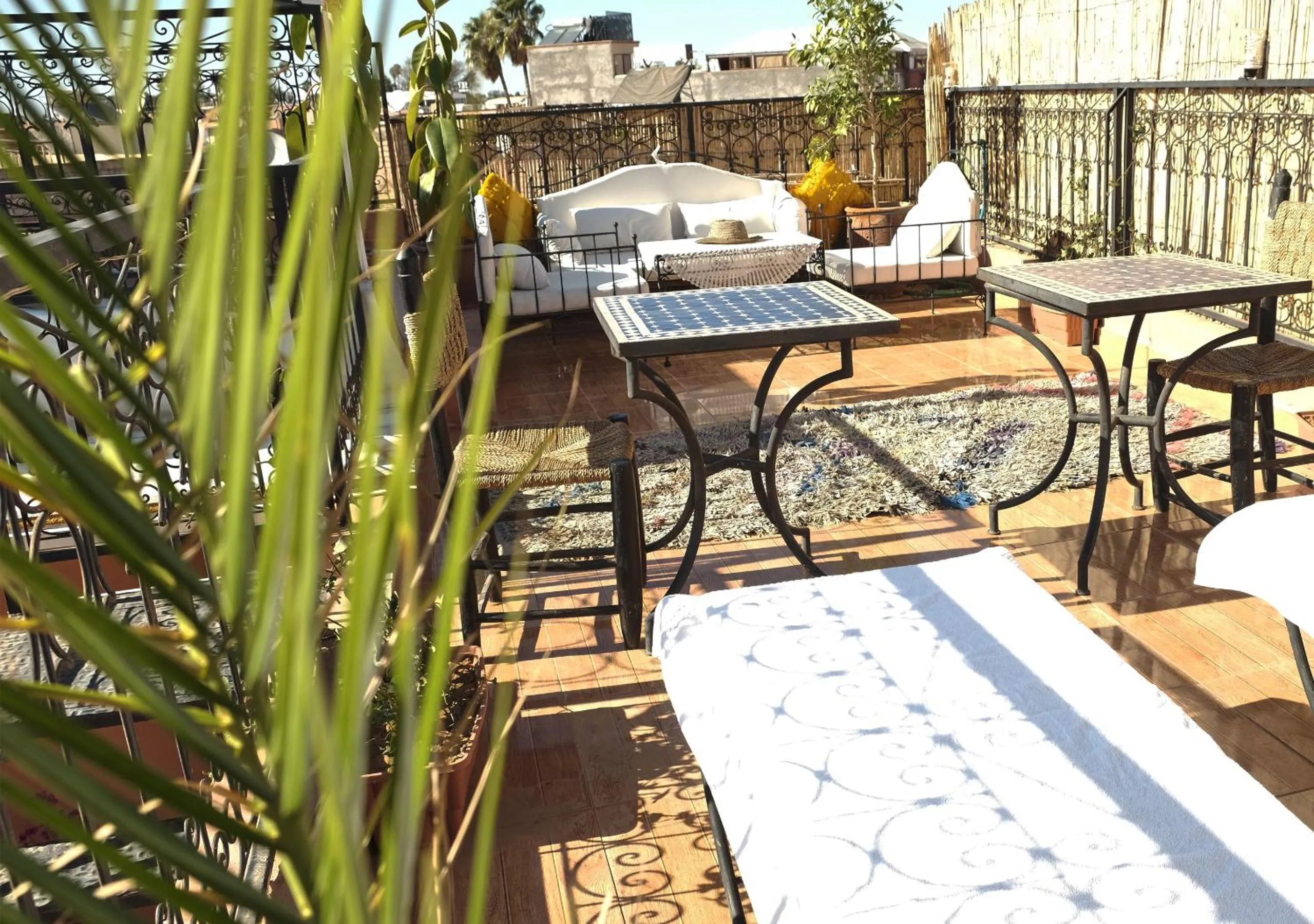 Patio in Riad Dar Benbrahim