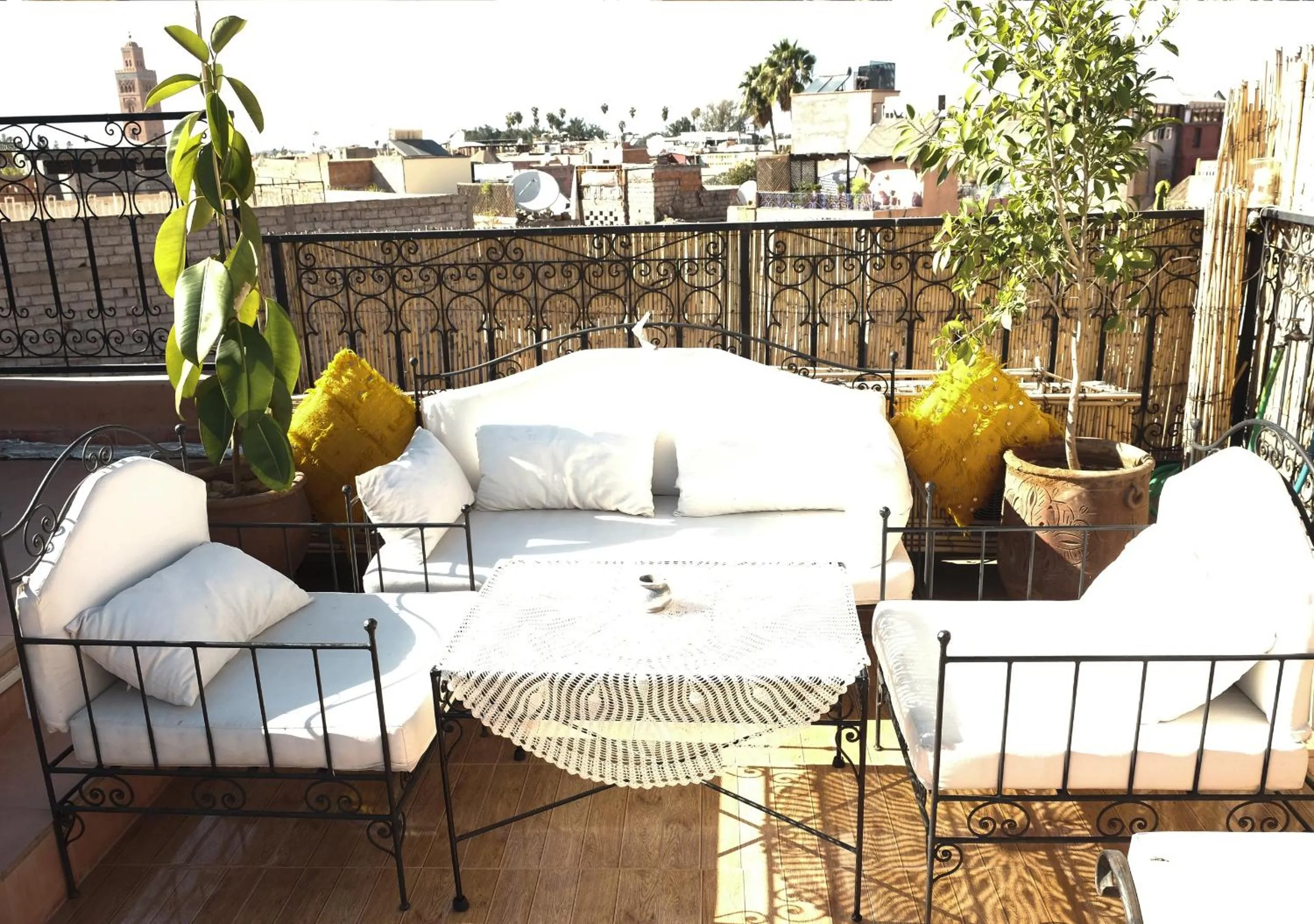 Patio in Riad Dar Benbrahim