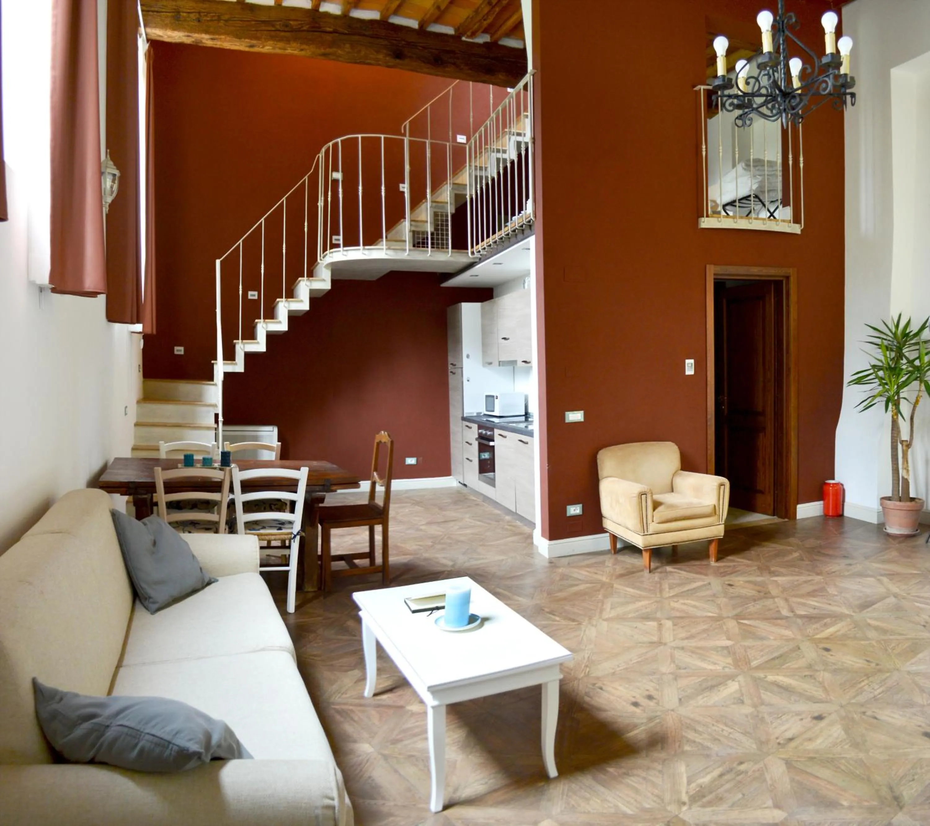 Dining area in Visconte Apartment