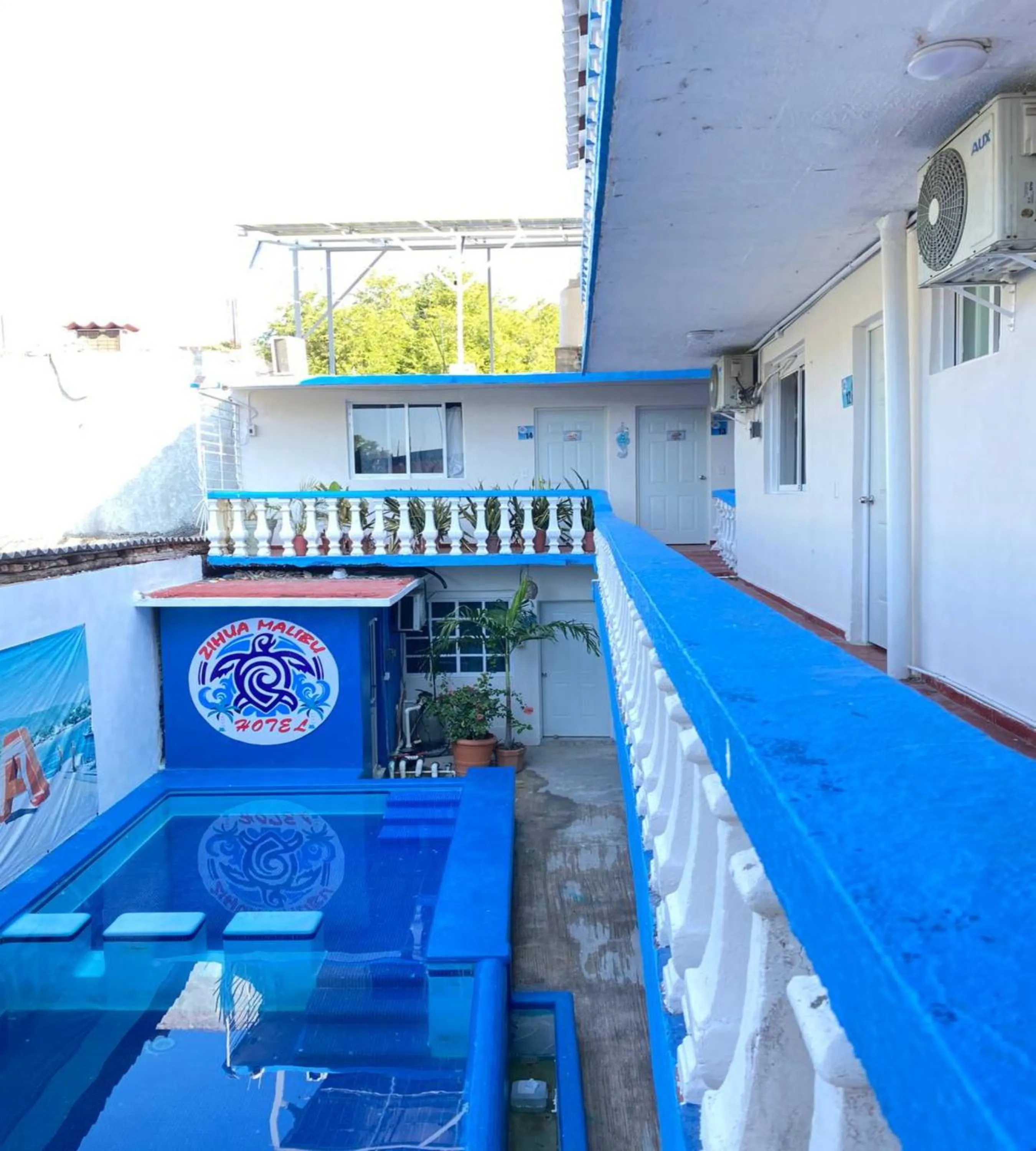 Area and facilities in OYO Hotel Zihuatanejo Malibu