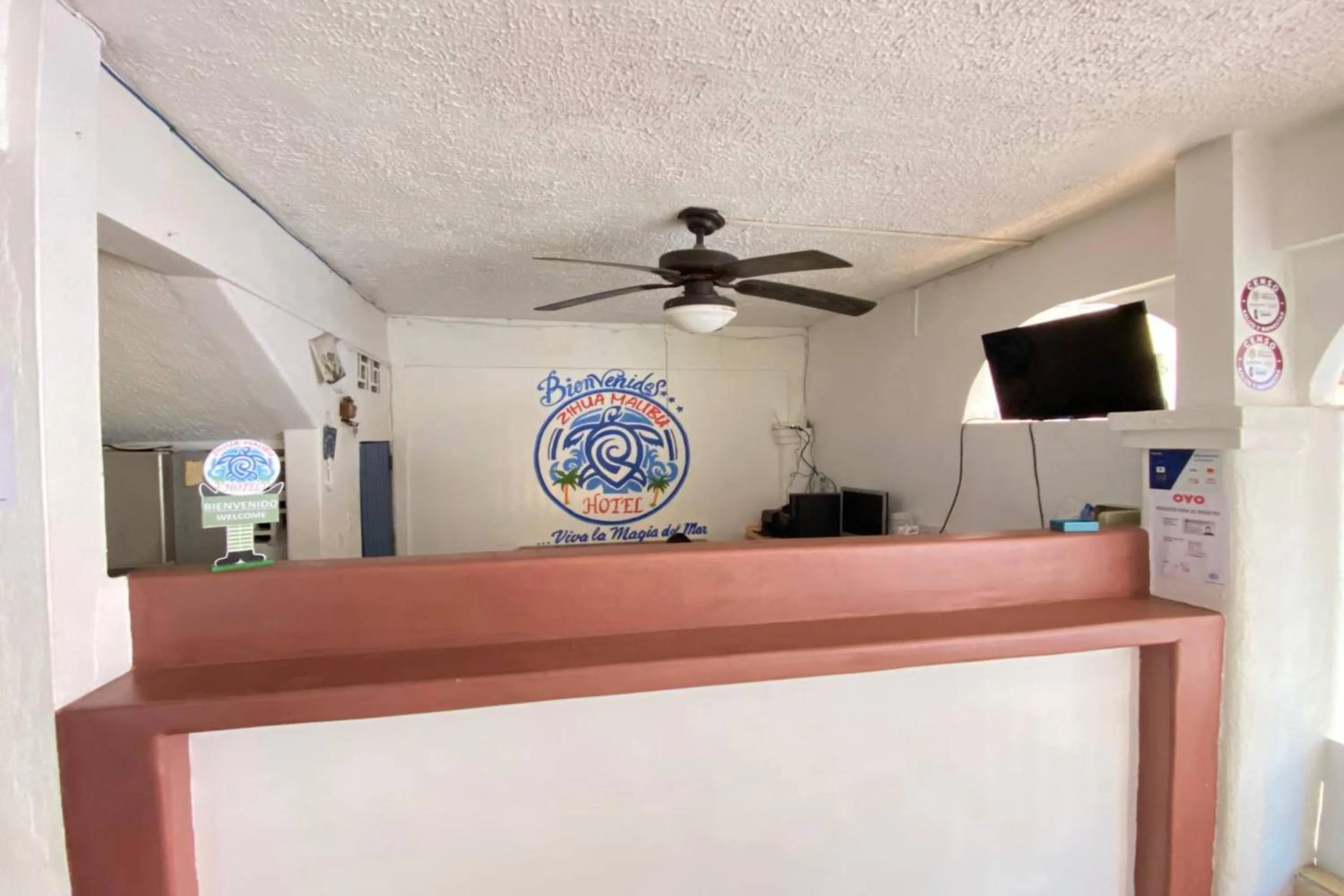 Lobby or reception in OYO Hotel Zihuatanejo Malibu