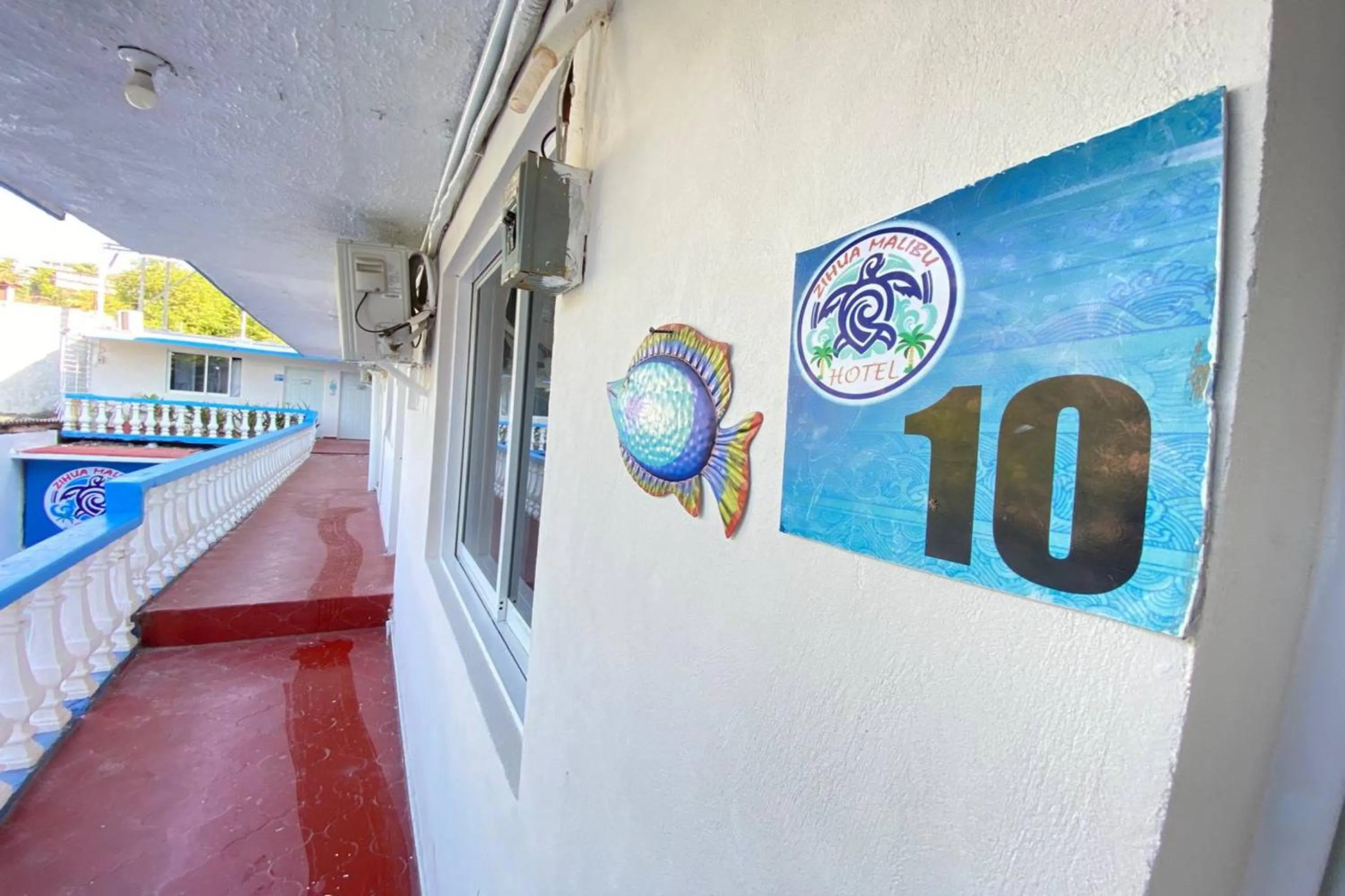 Balcony/Terrace in OYO Hotel Zihuatanejo Malibu