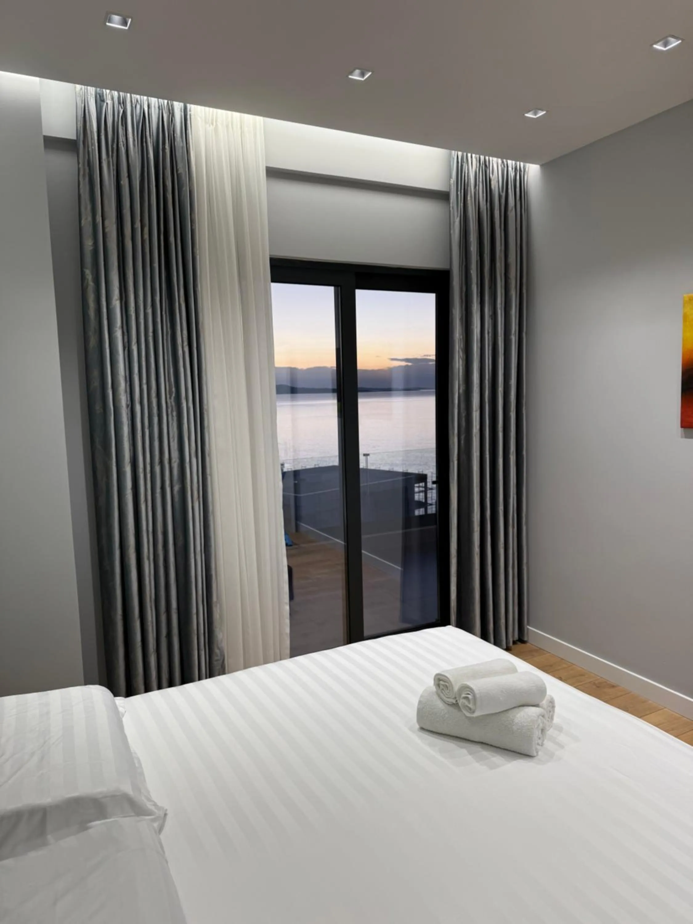 Bed in Day Lux Premium Apartments