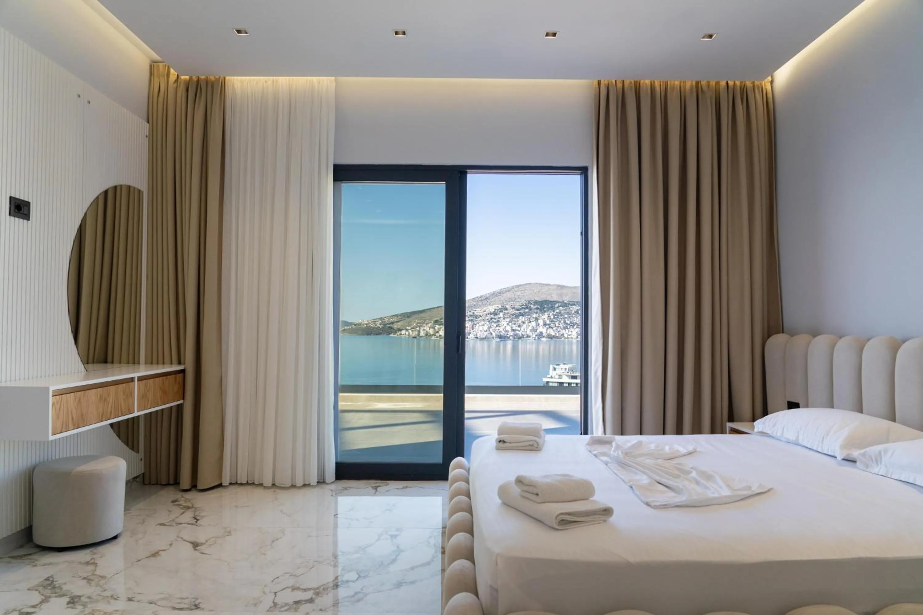 Bedroom in Day Lux Premium Apartments