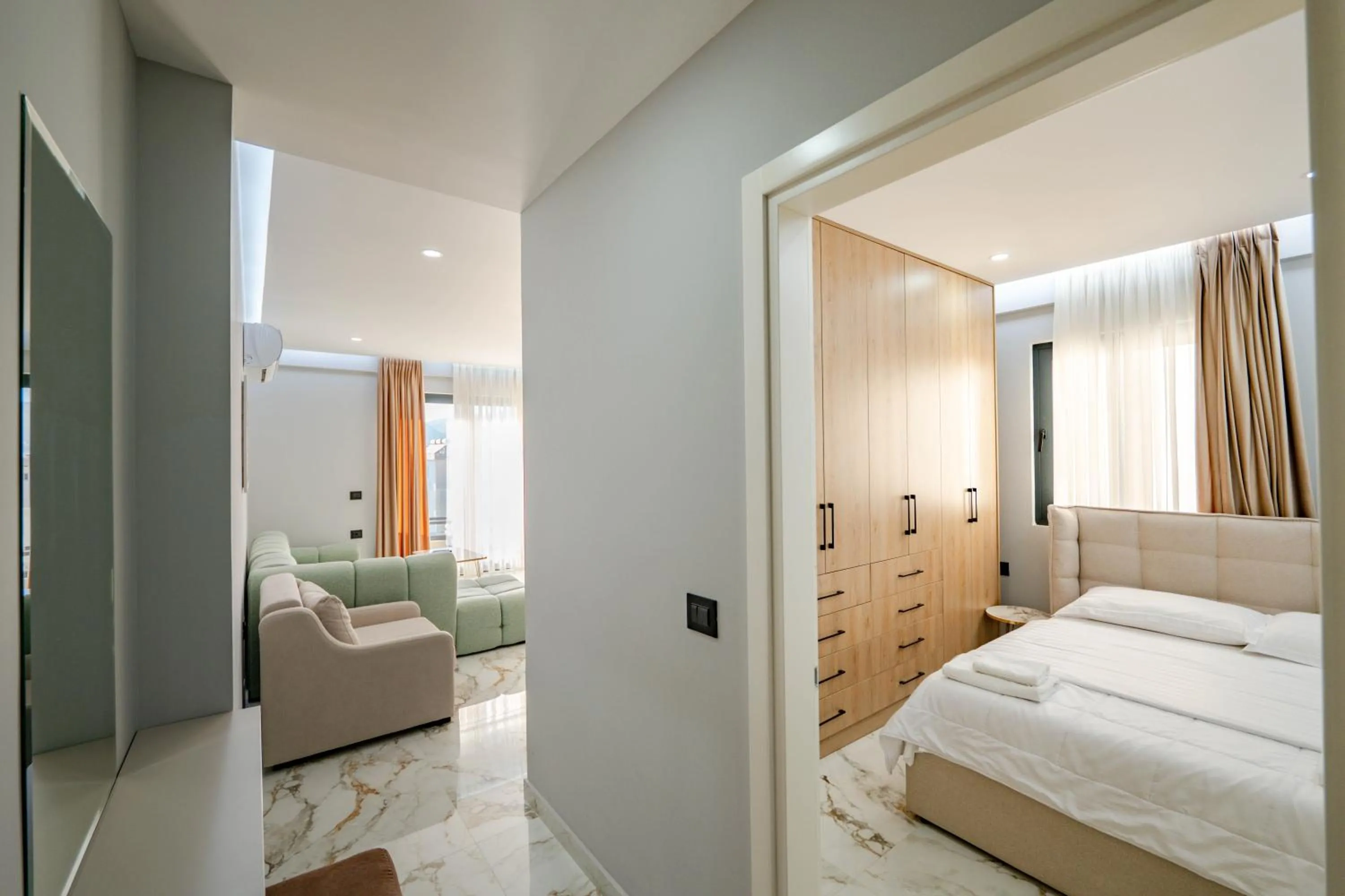 Bedroom in Day Lux Premium Apartments