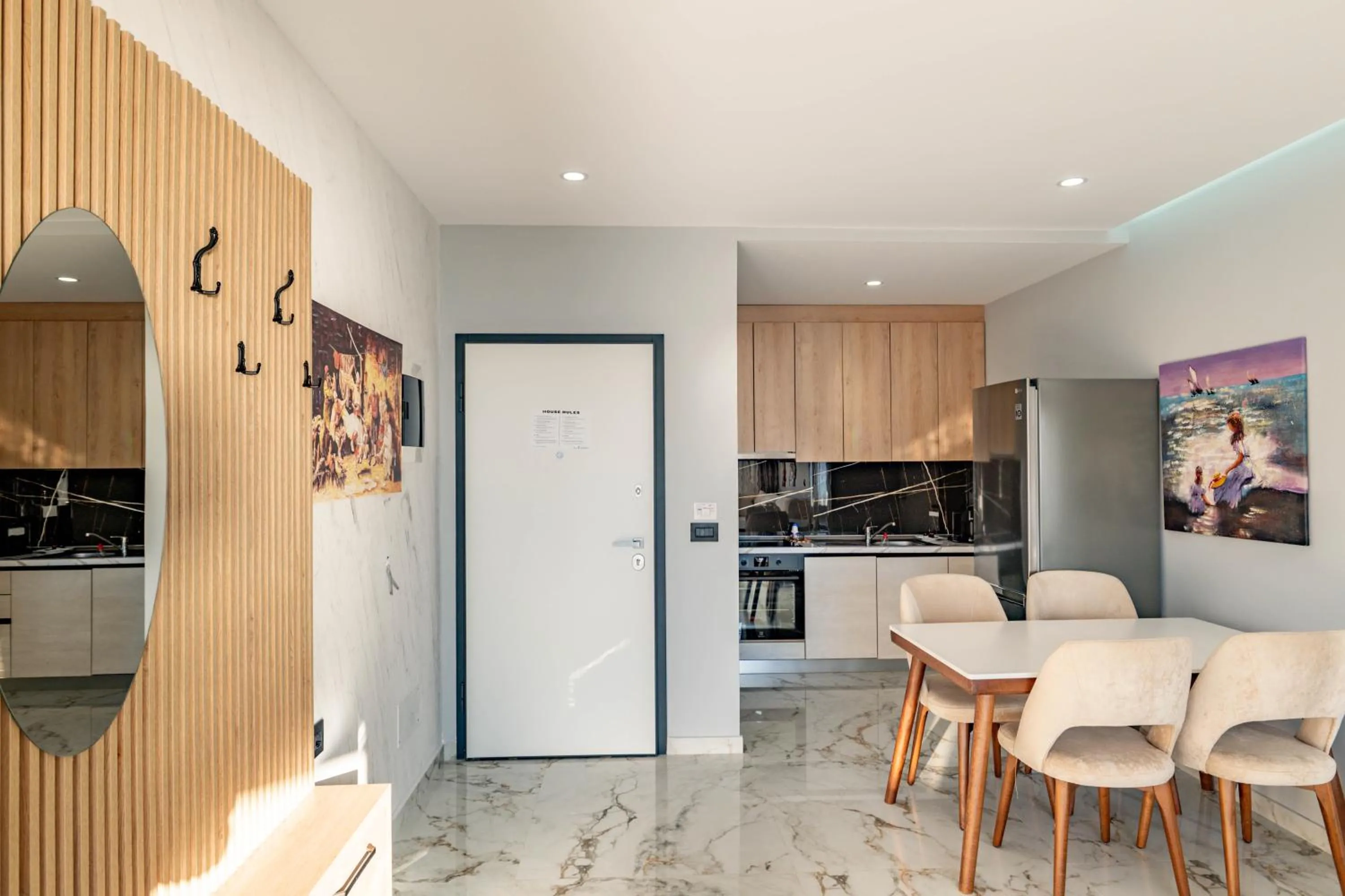 Kitchen or kitchenette in Day Lux Premium Apartments
