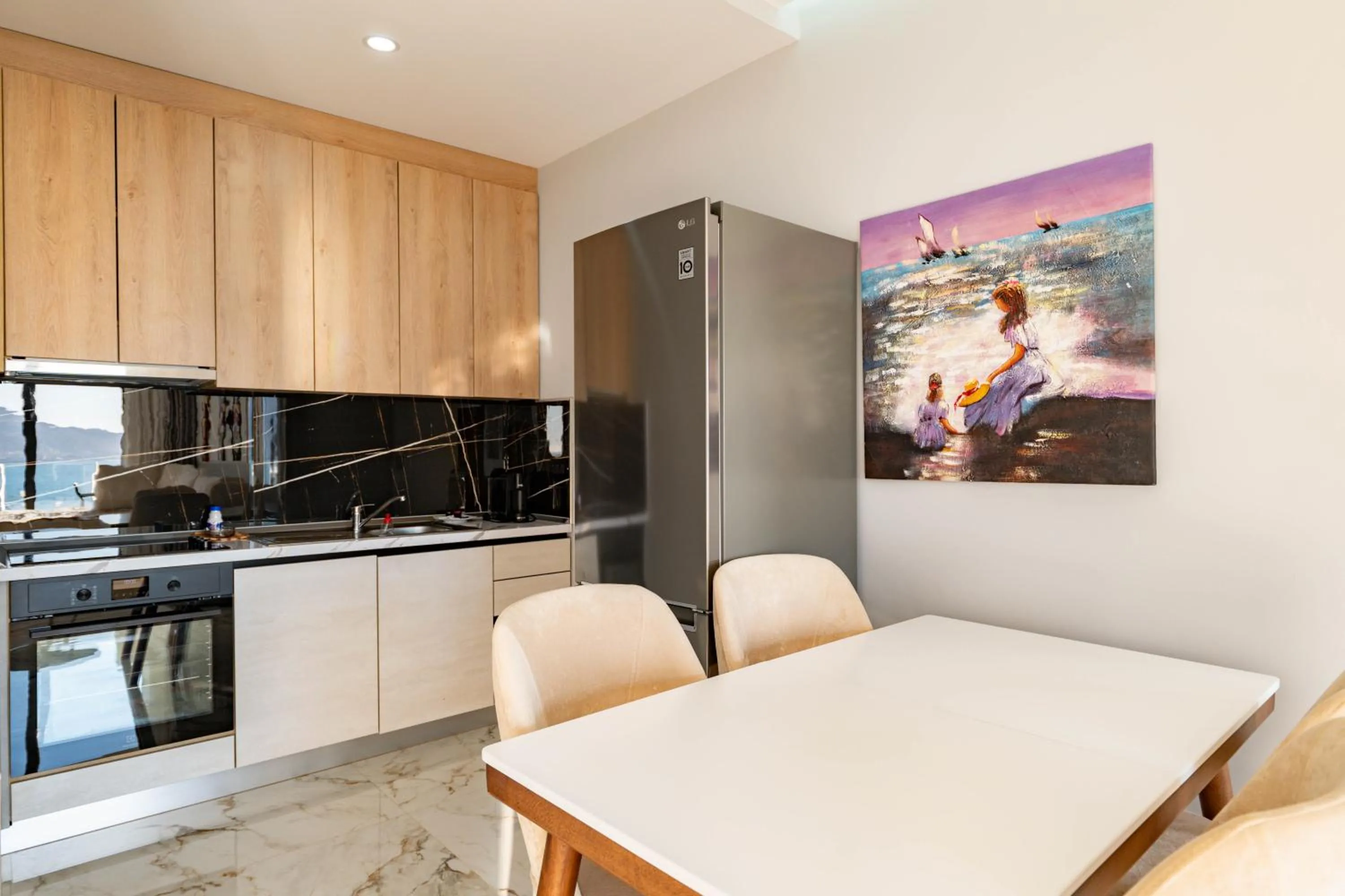 Kitchen or kitchenette in Day Lux Premium Apartments