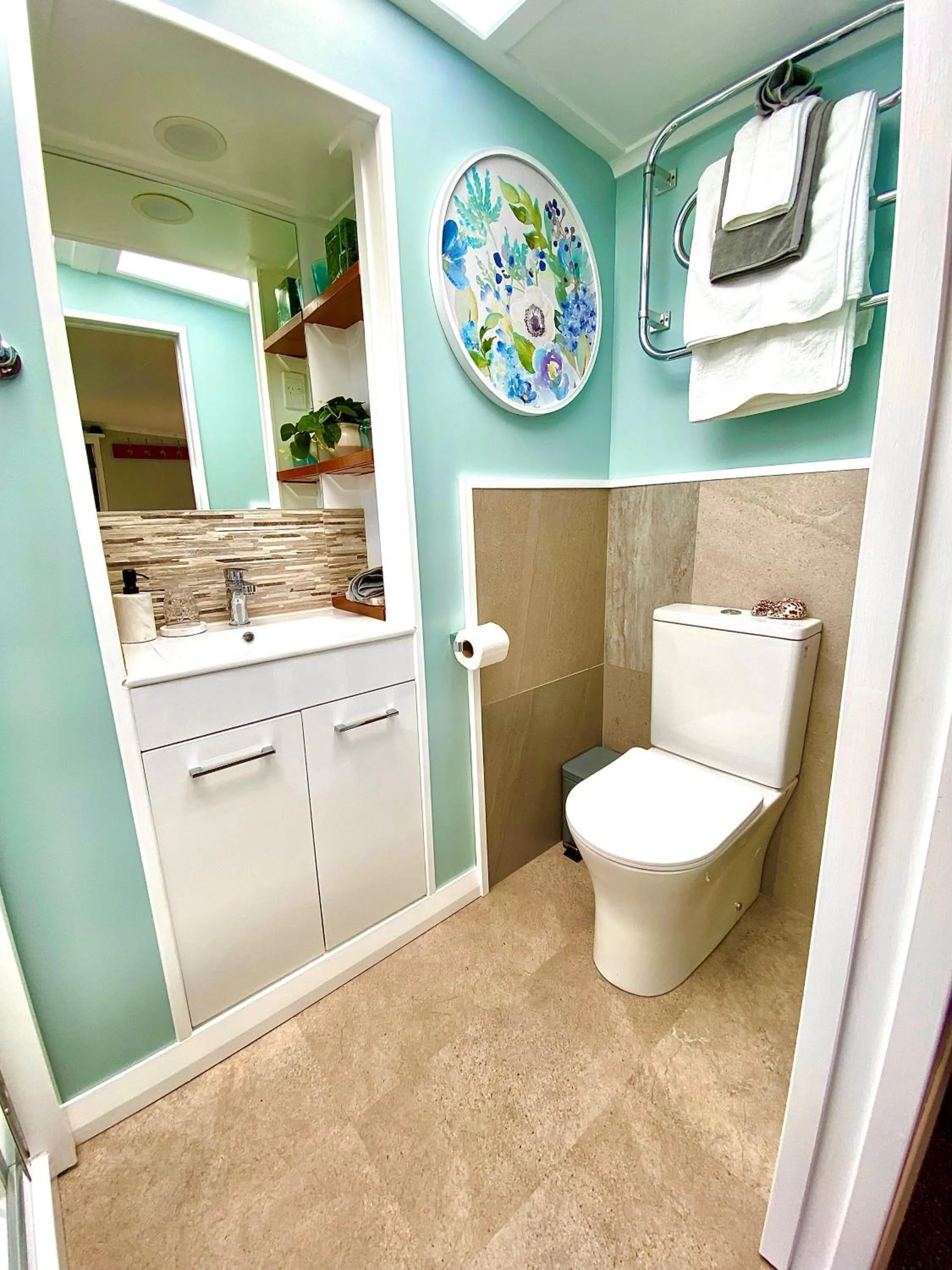 Toilet in Ah House City B&B Nelson