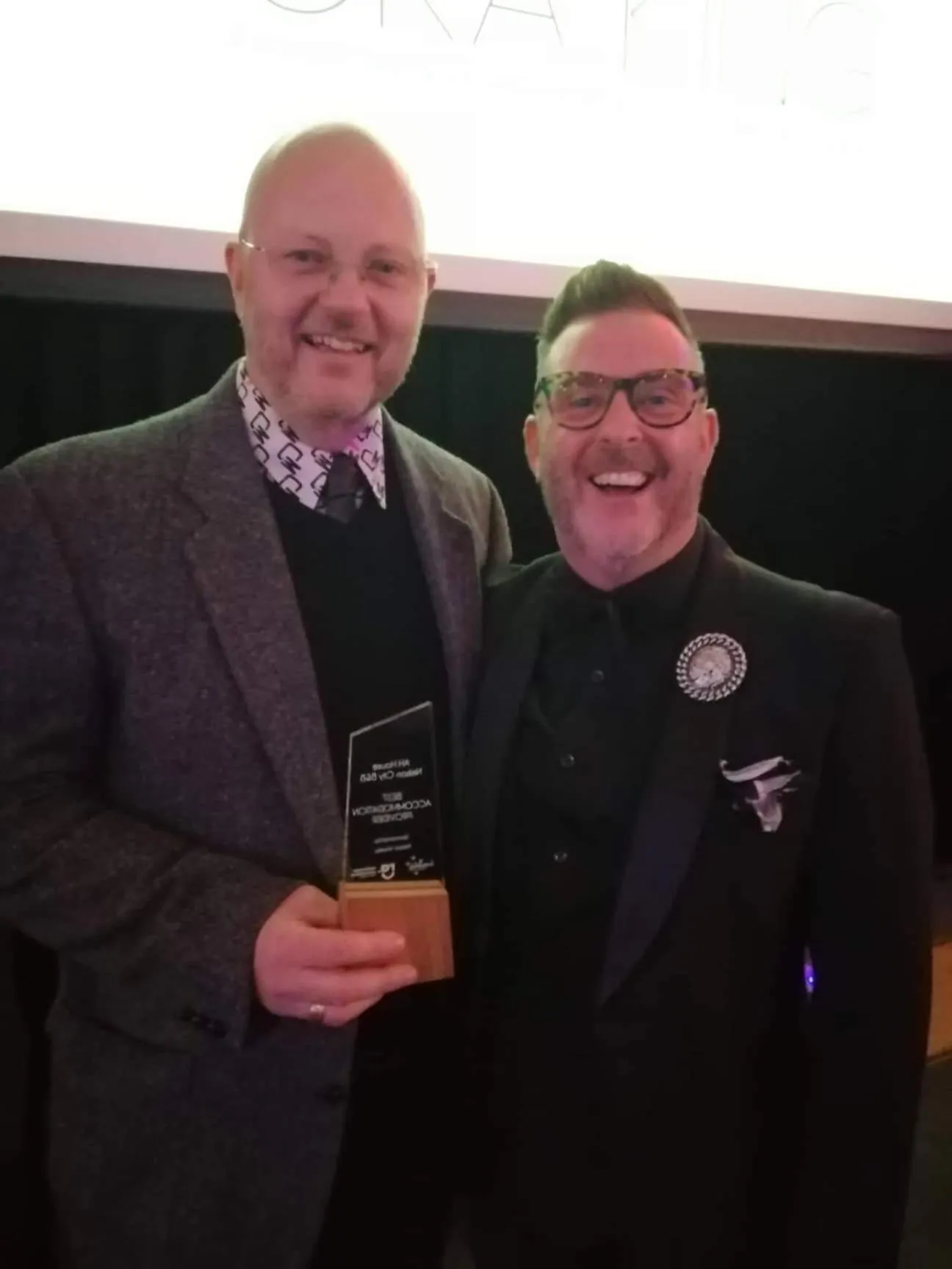 Certificate/Award in Ah House City B&B Nelson