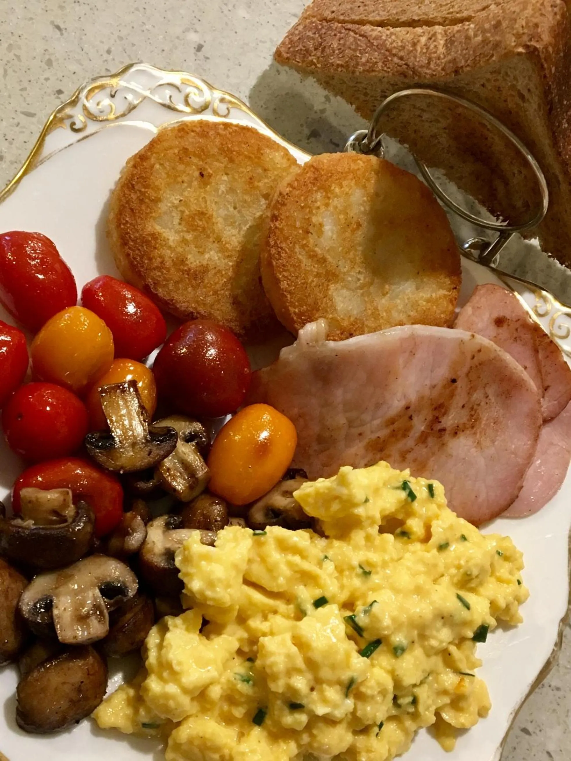 English/Irish breakfast in Ah House City B&B Nelson