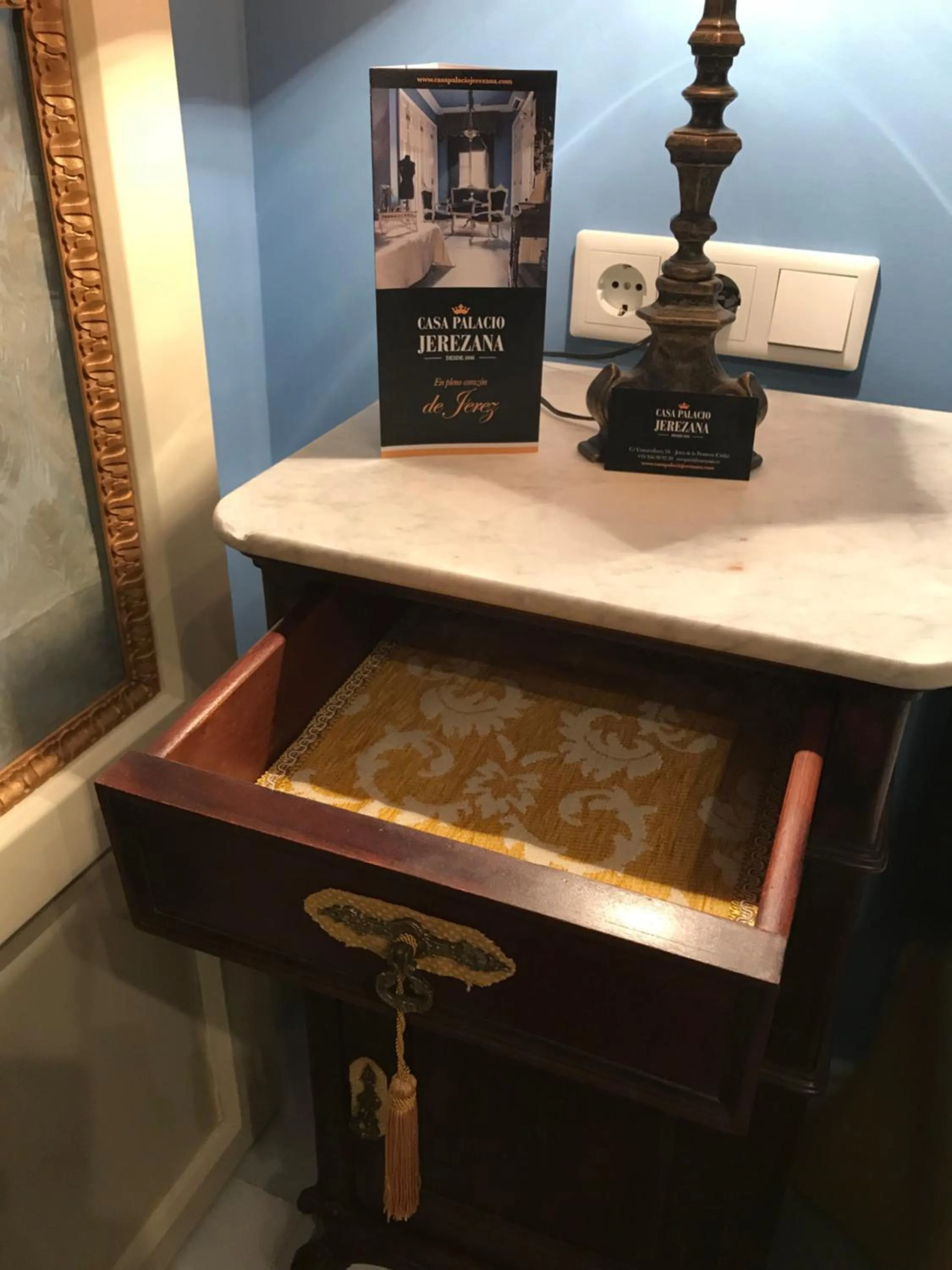 Decorative detail in Casa Palacio Jerezana