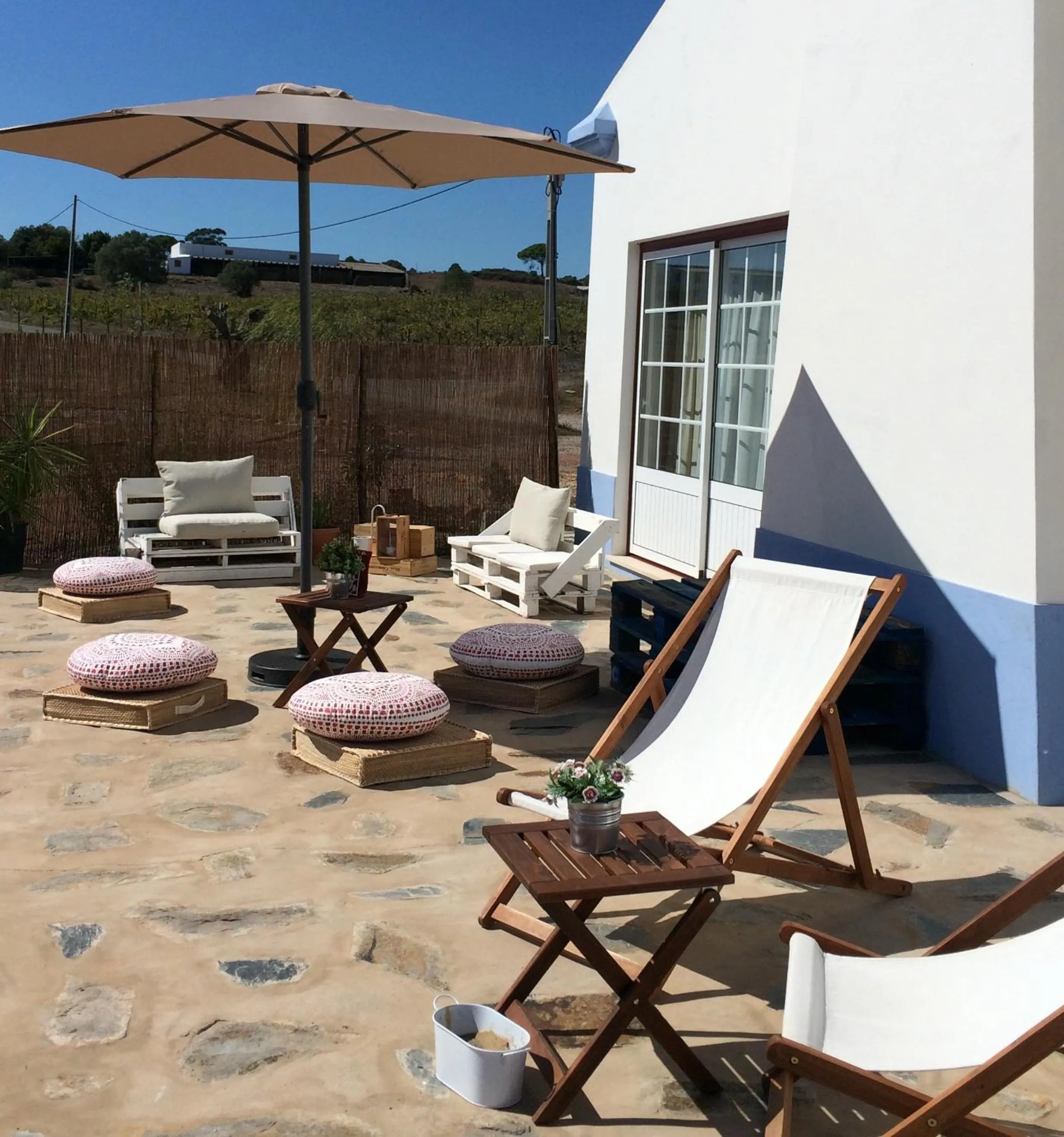 Patio in Casas de Miróbriga