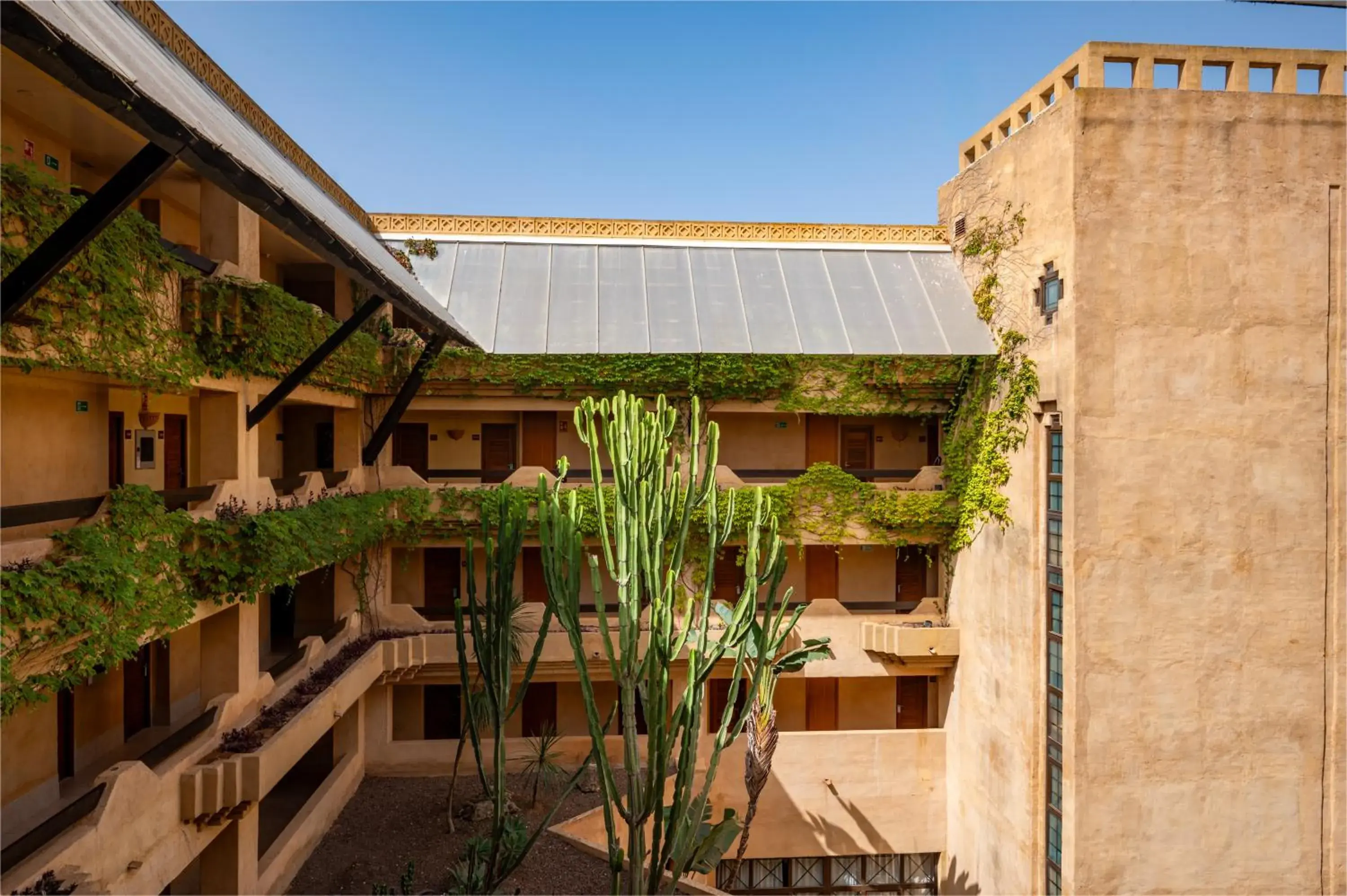 Inner courtyard view, Property Building in Iberostar Isla Canela Inner courtyard view, Property Building in Iberostar Isla Canela