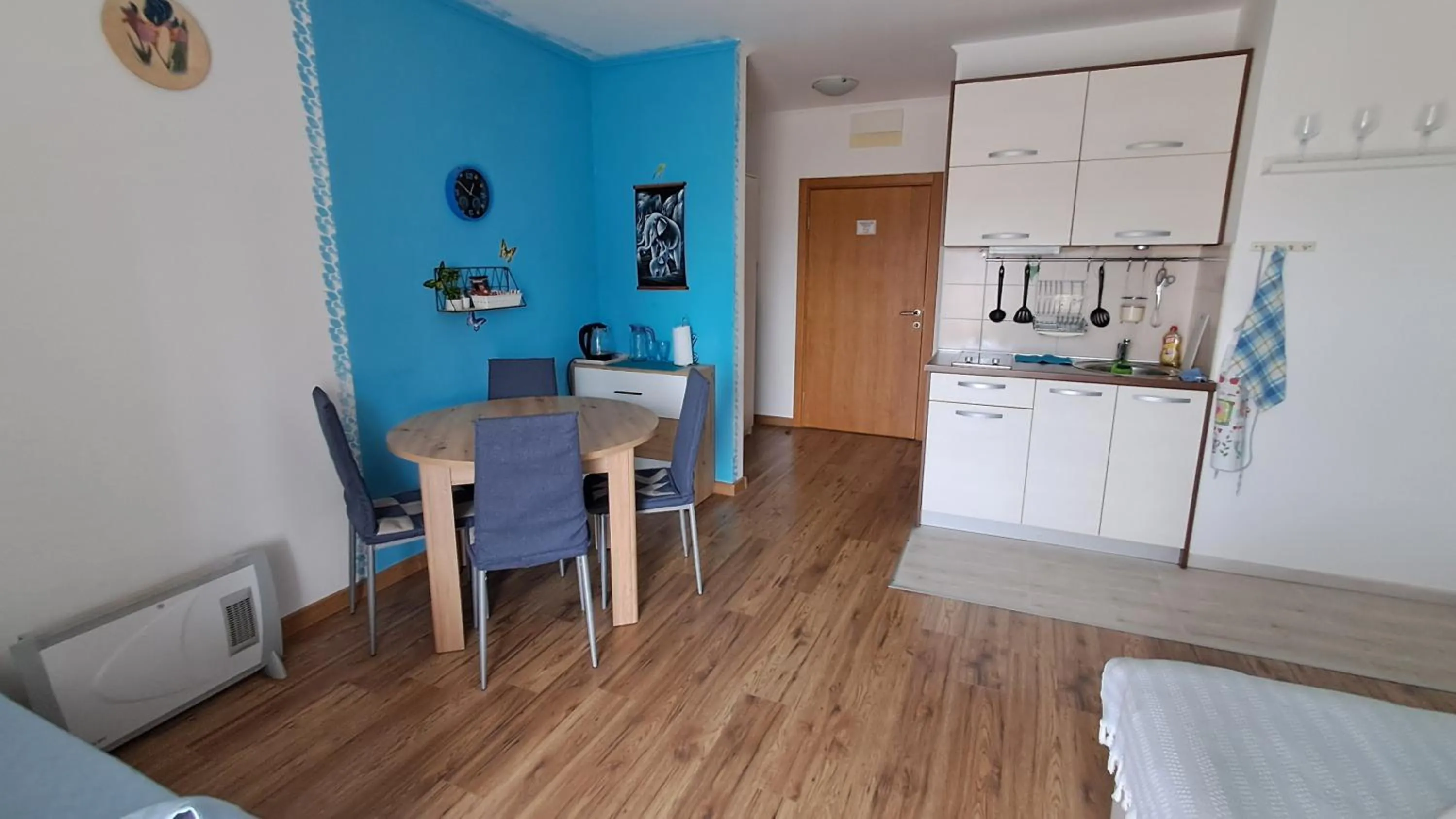 Kitchen or kitchenette in Apartments Viktoria