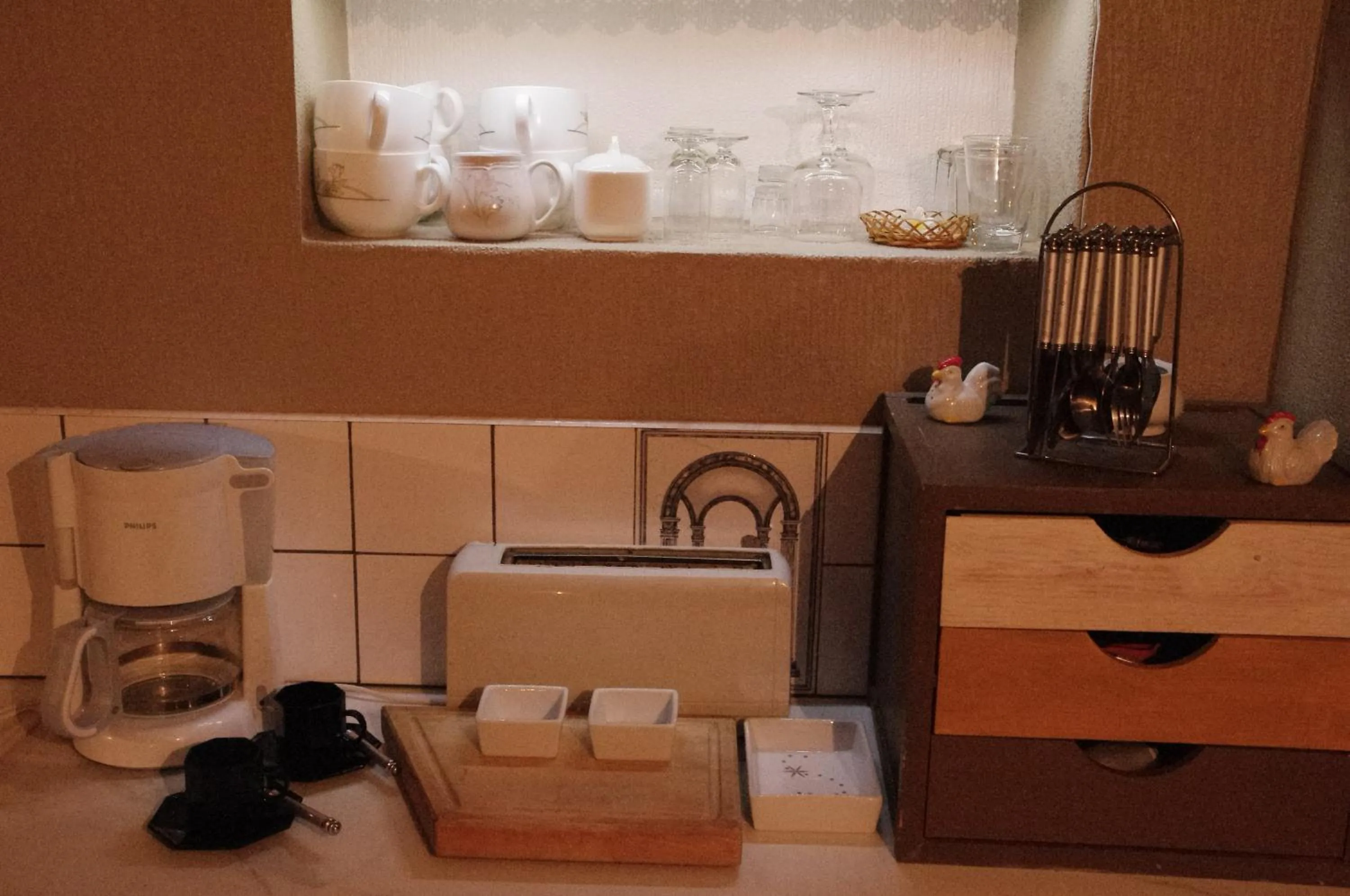 Kitchen or kitchenette in La Commanderie