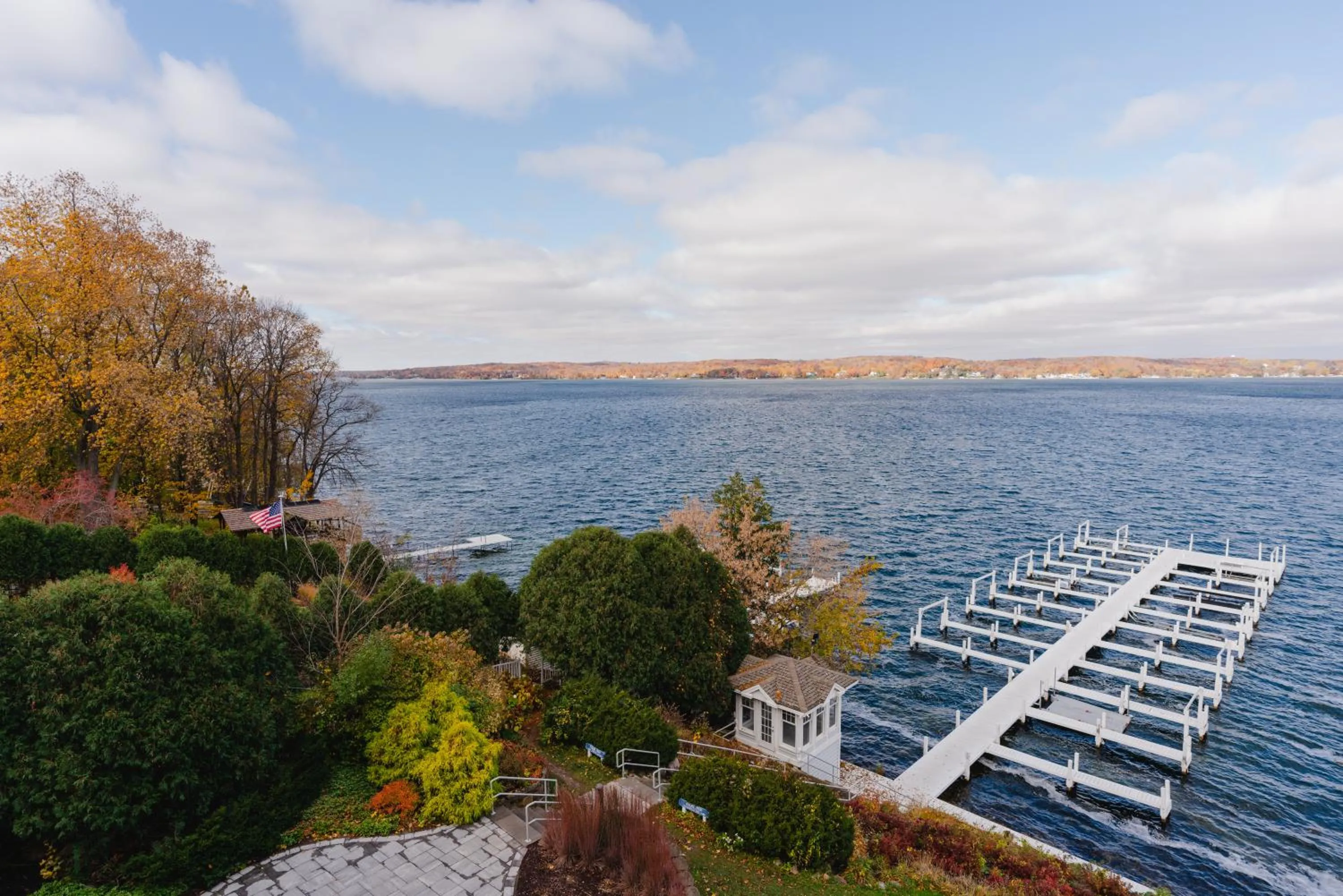 Lake view in The Geneva Inn