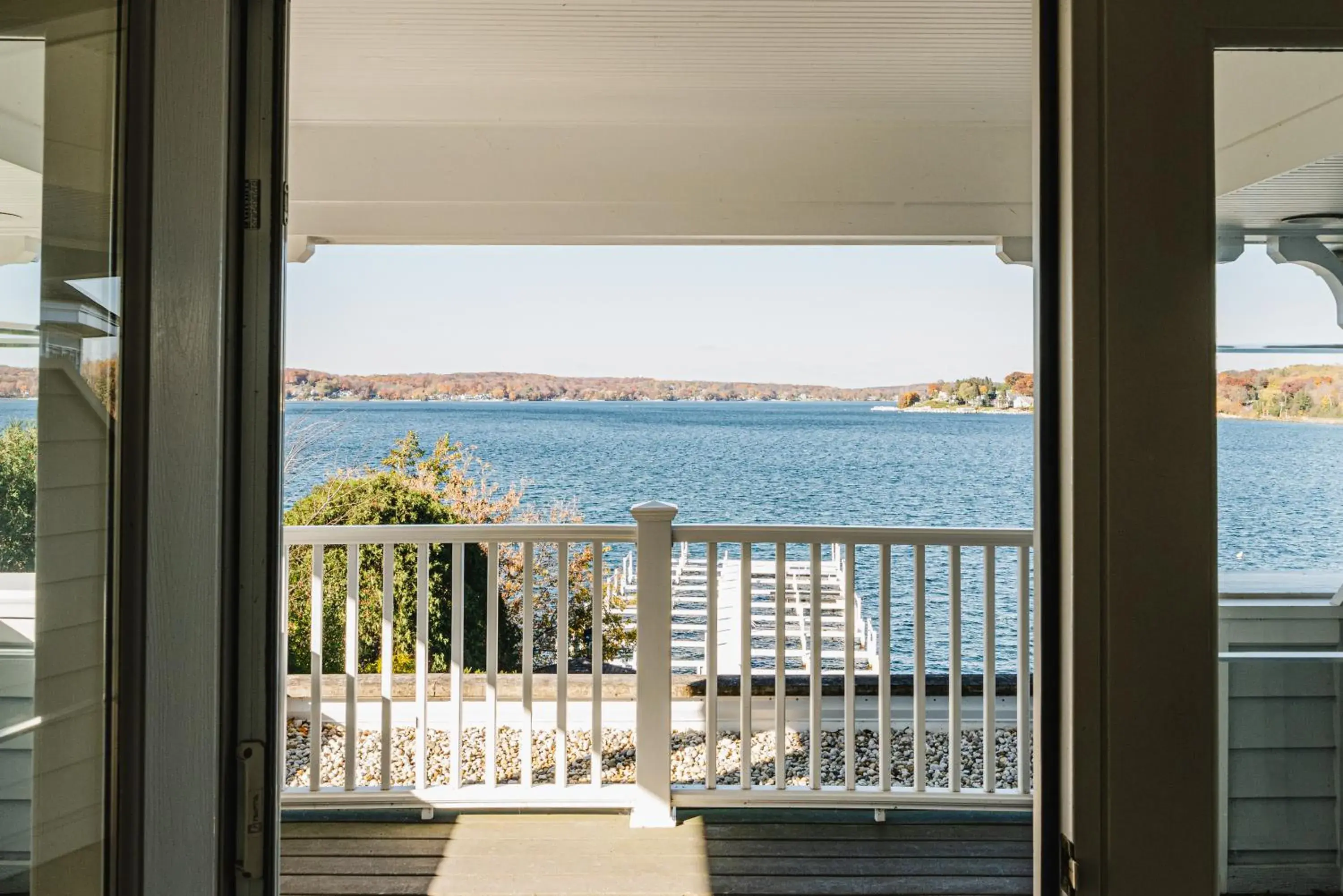 Lake view in The Geneva Inn Lake view in The Geneva Inn