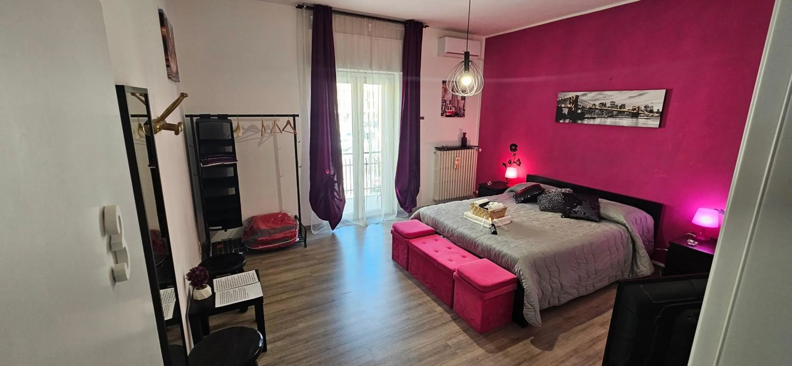 Seating area, Bed in Testa o Croce Casa Vacanze