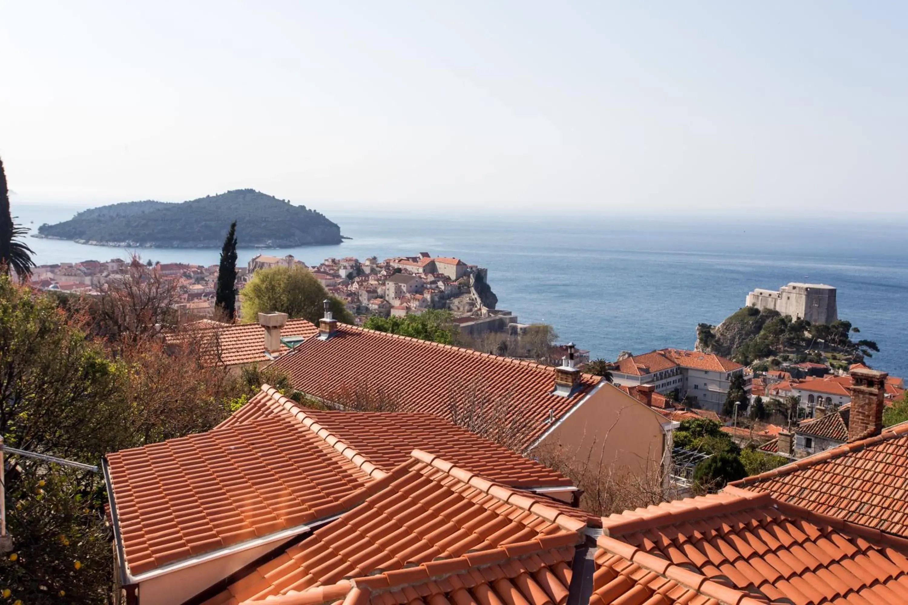 Deluxe One-Bedroom Apartment with Balcony and Sea View (1st floor) in Apartments Villa Ankora Deluxe One-Bedroom Apartment with Balcony and Sea View (1st floor) in Apartments Villa Ankora