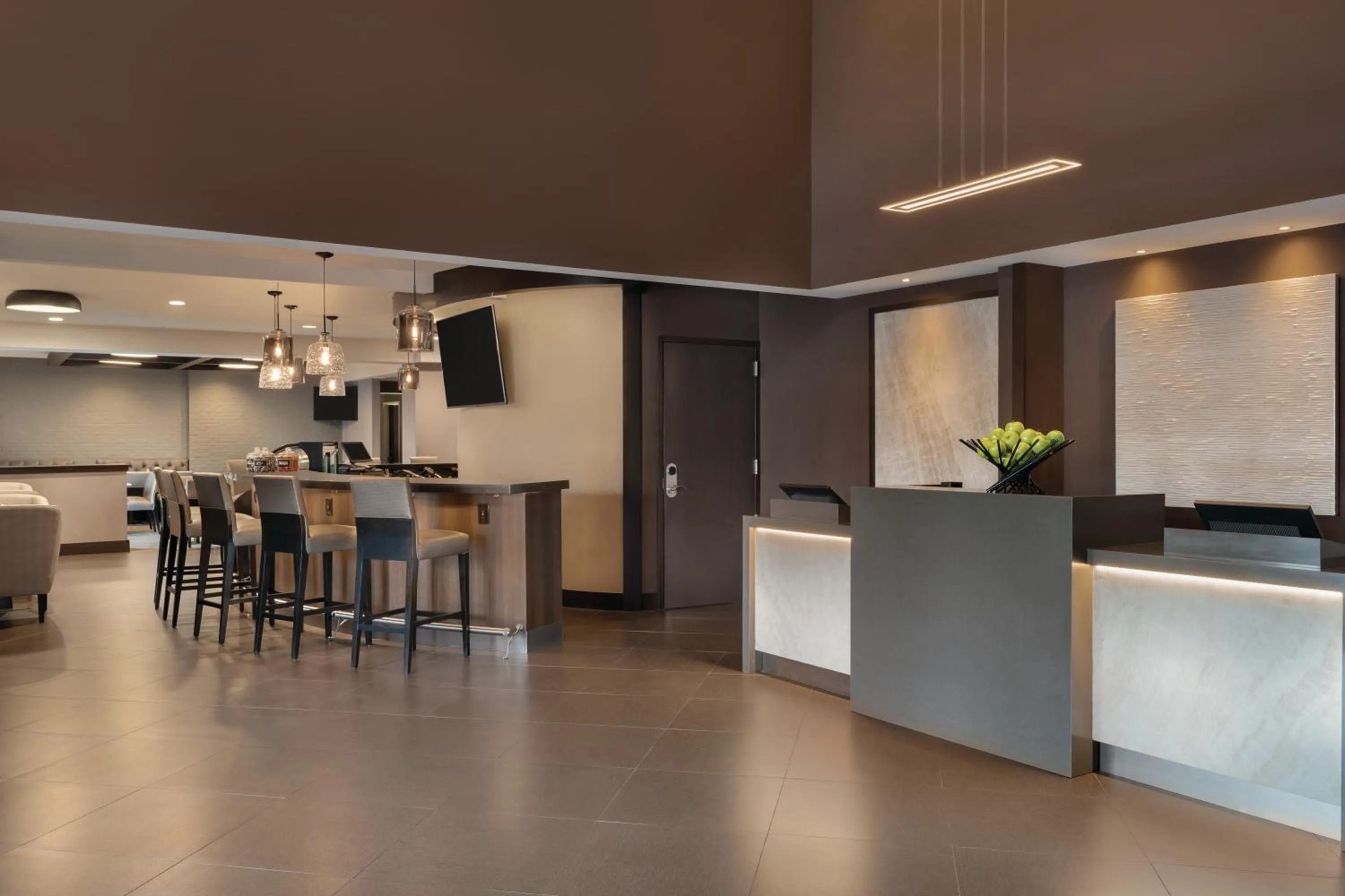 Lobby or reception in Hyatt Place Philadelphia/ King of Prussia