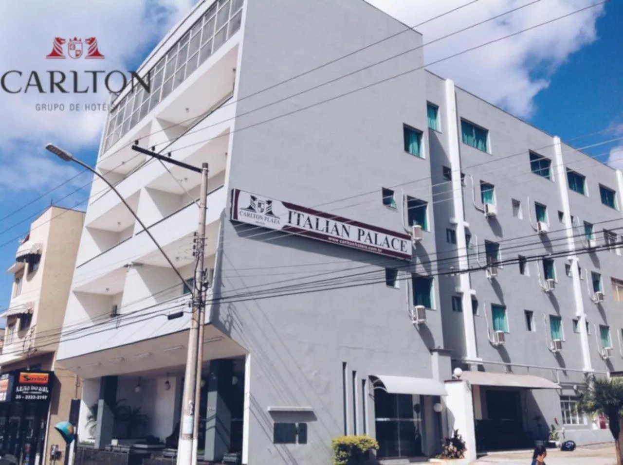 Property building in Italian Palace Hotel Rede Carlton