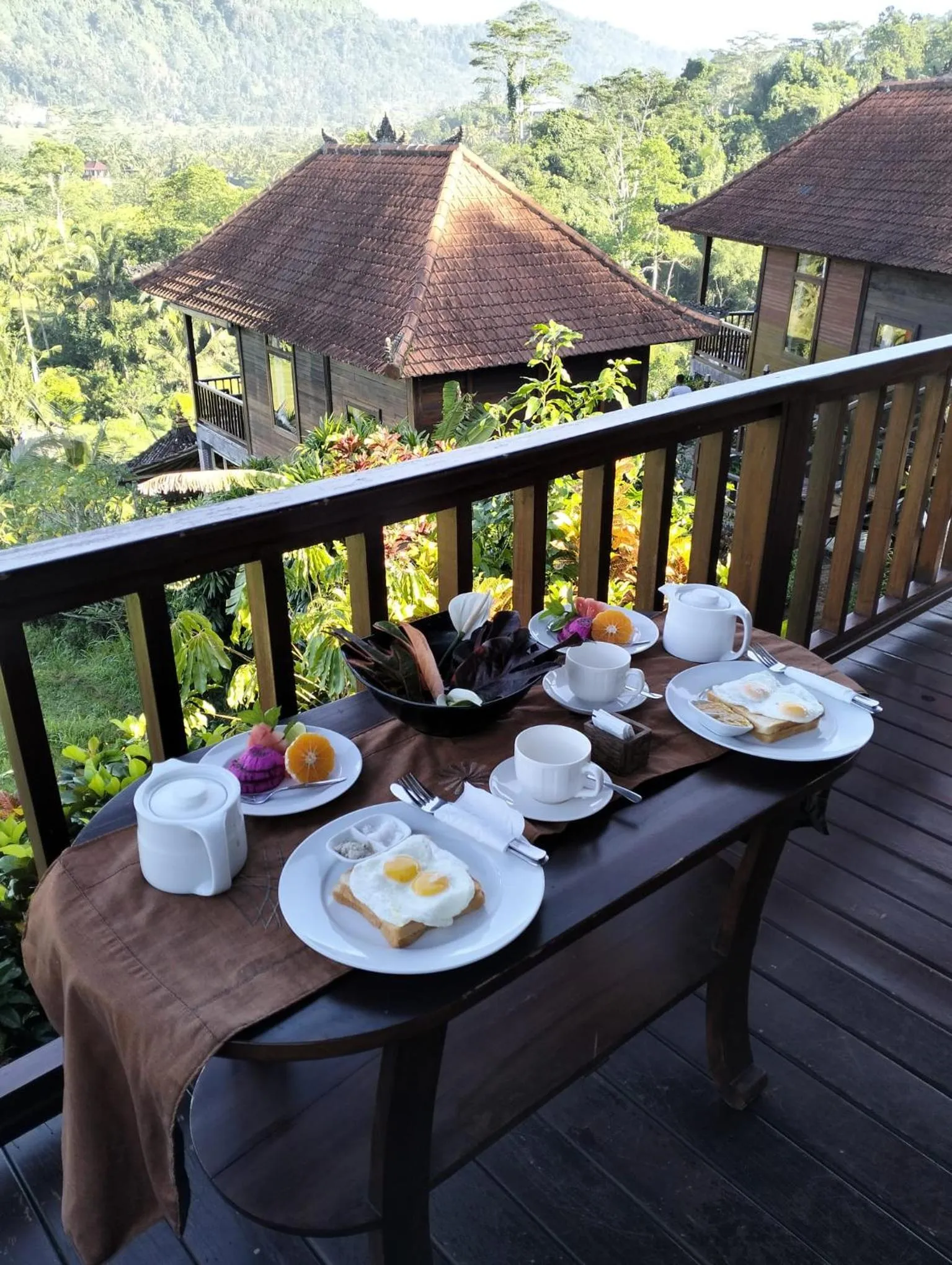 Breakfast in Beji Ayu Villas Sidemen