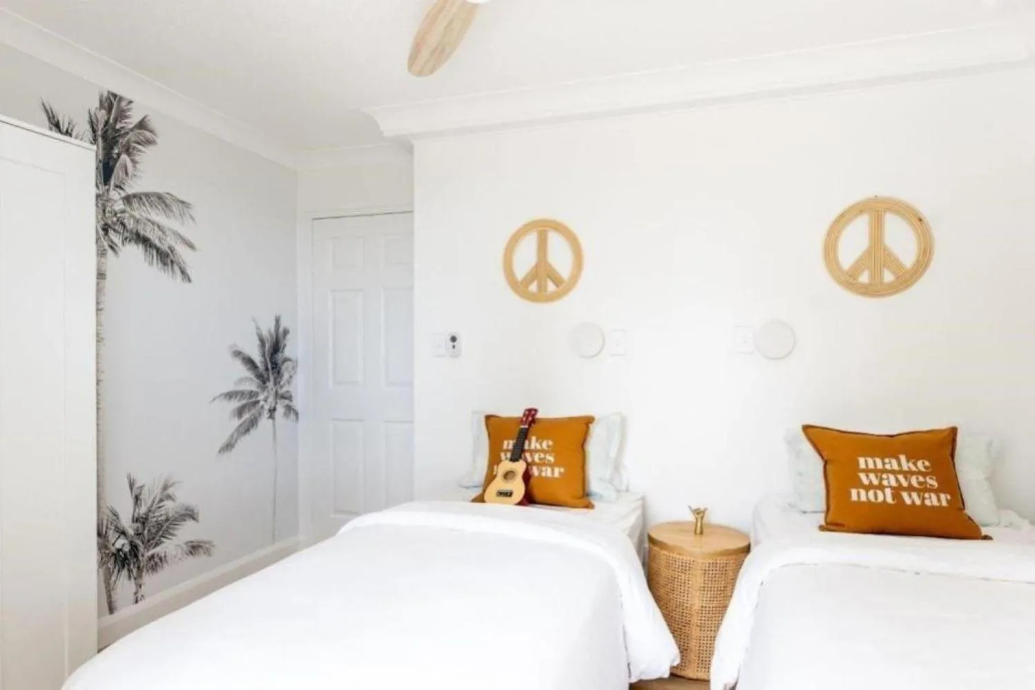 Bedroom, Bed in Ocean View Coastal Haven in Burleigh Heads