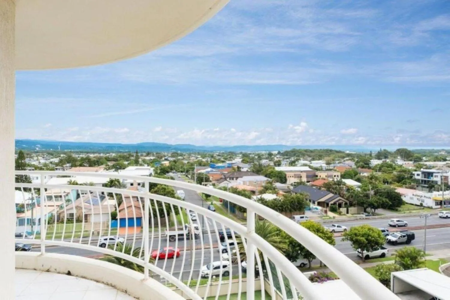 Balcony/Terrace in Ocean View Coastal Haven in Burleigh Heads