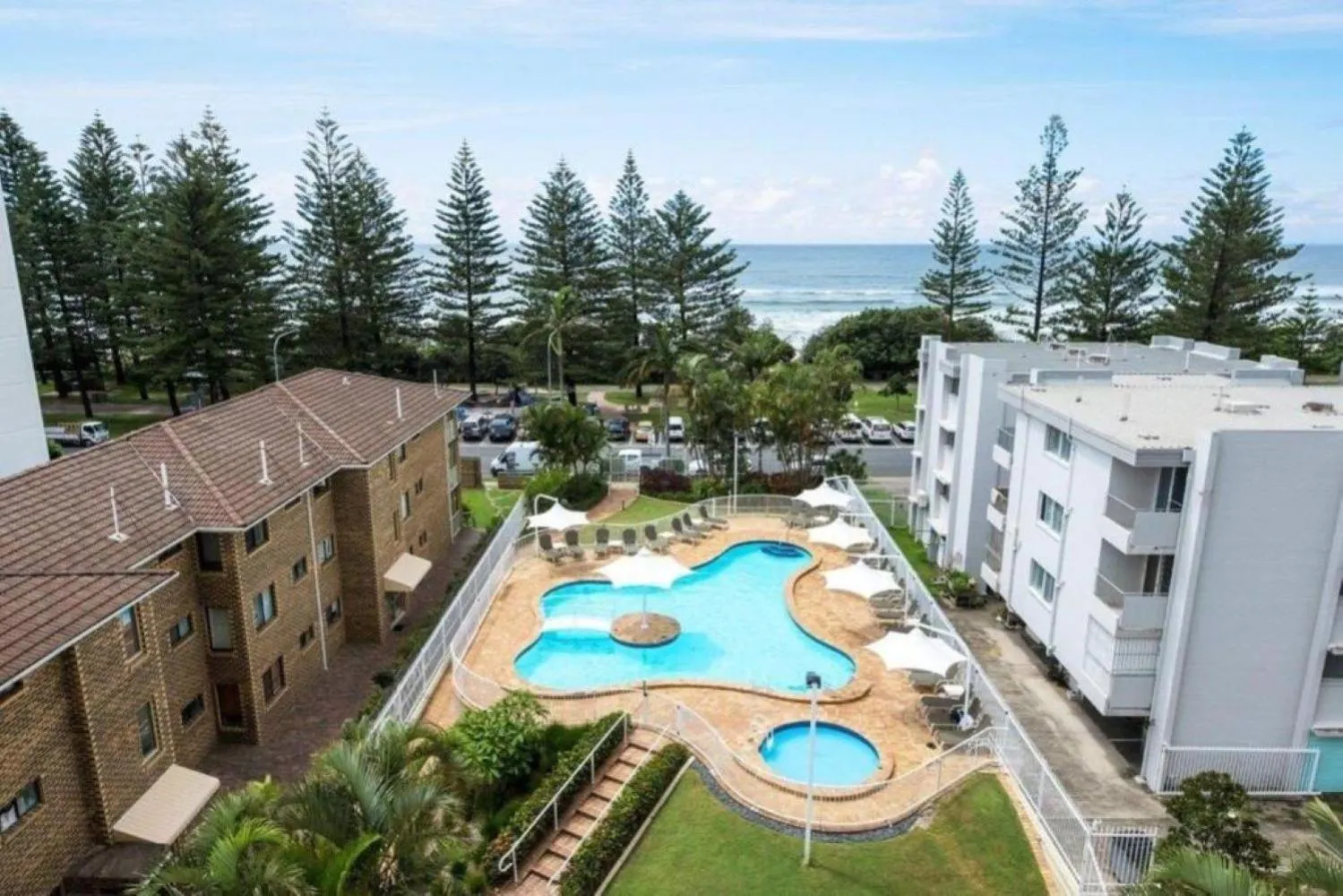 Property building in Ocean View Coastal Haven in Burleigh Heads