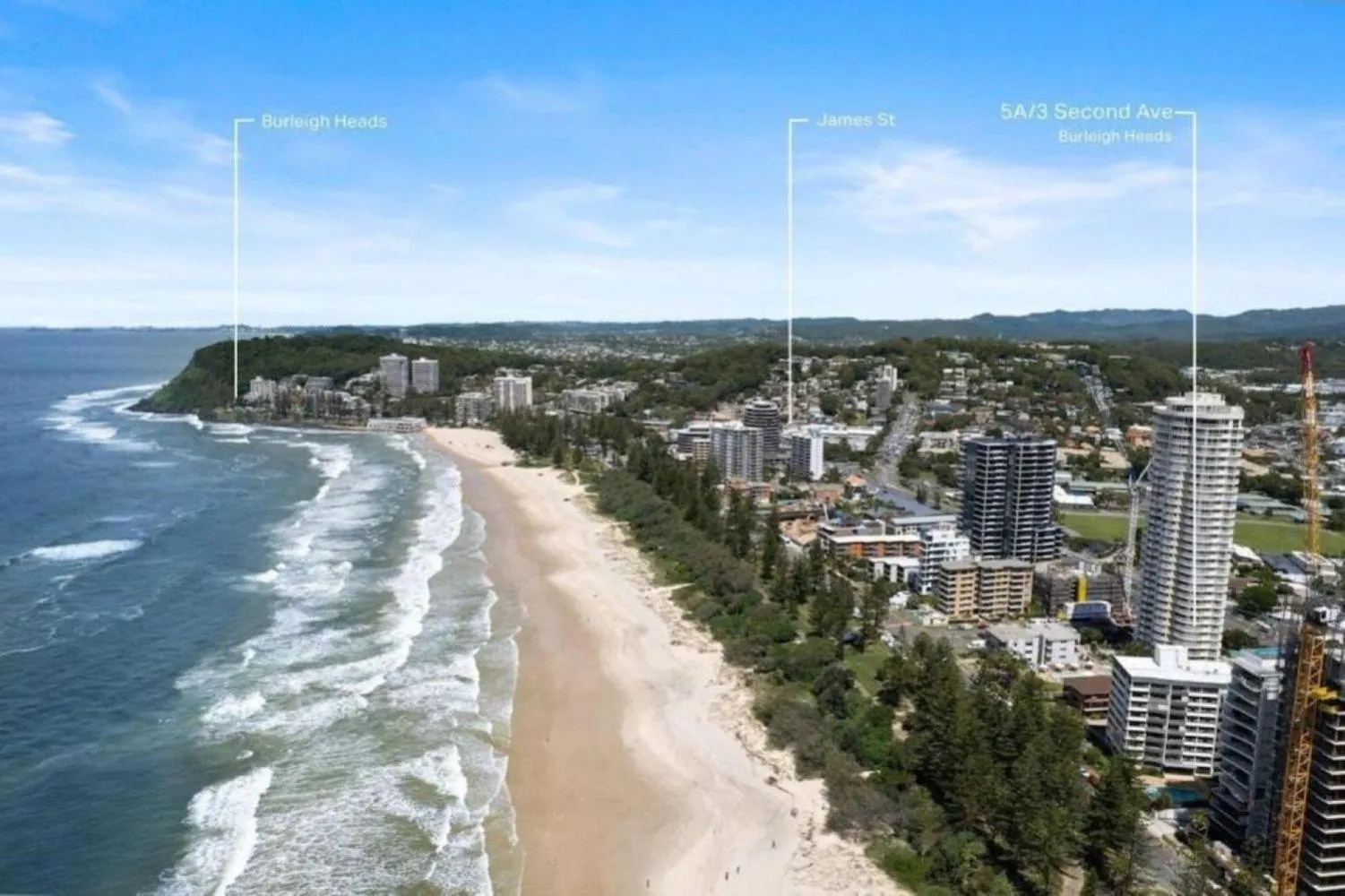 Property building in Ocean View Coastal Haven in Burleigh Heads