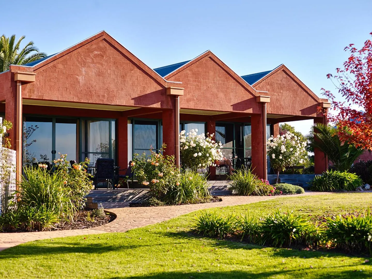 Property building in Tuileries at De Bortoli Rutherglen