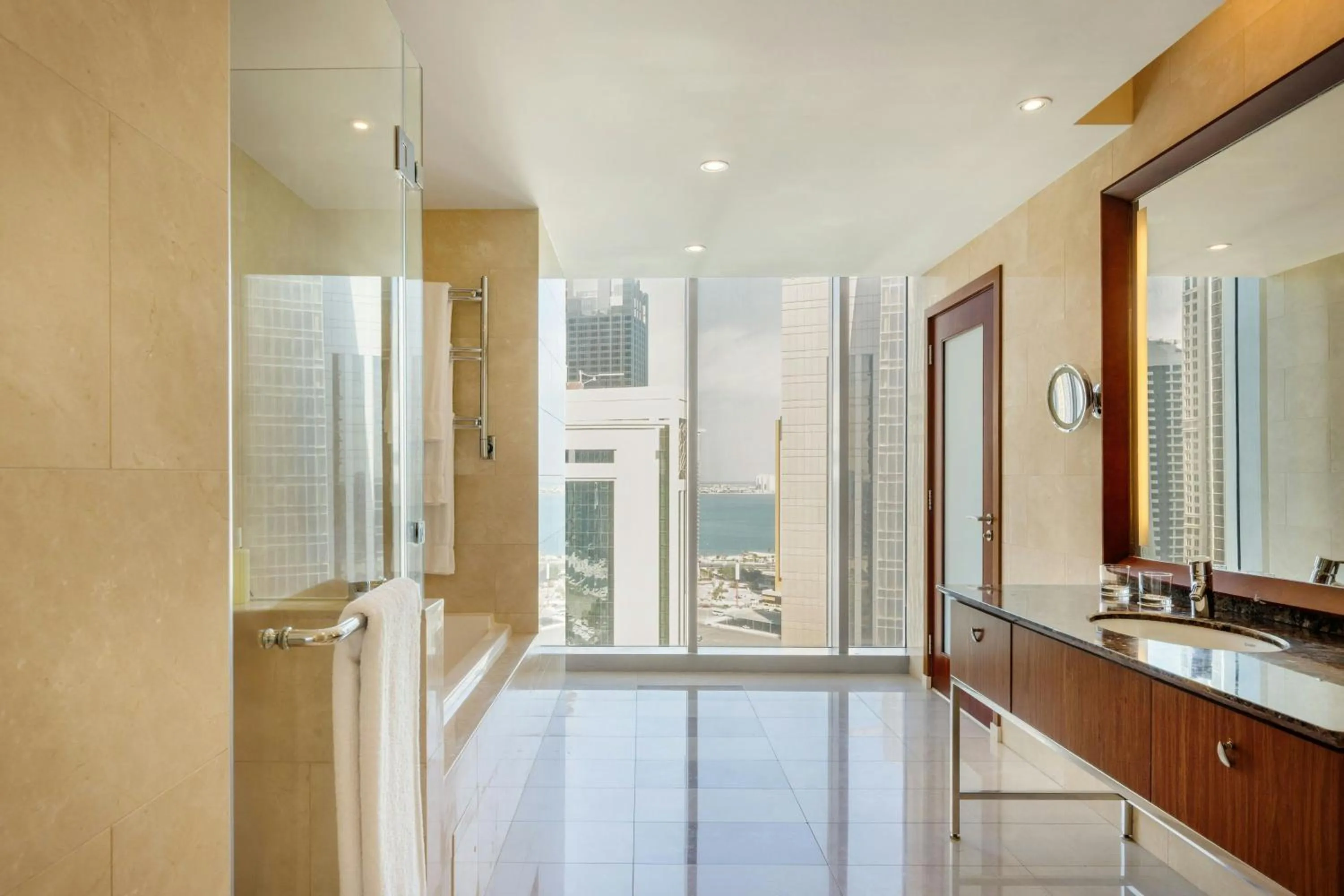 Bathroom in JW Marriott Marquis City Center Doha