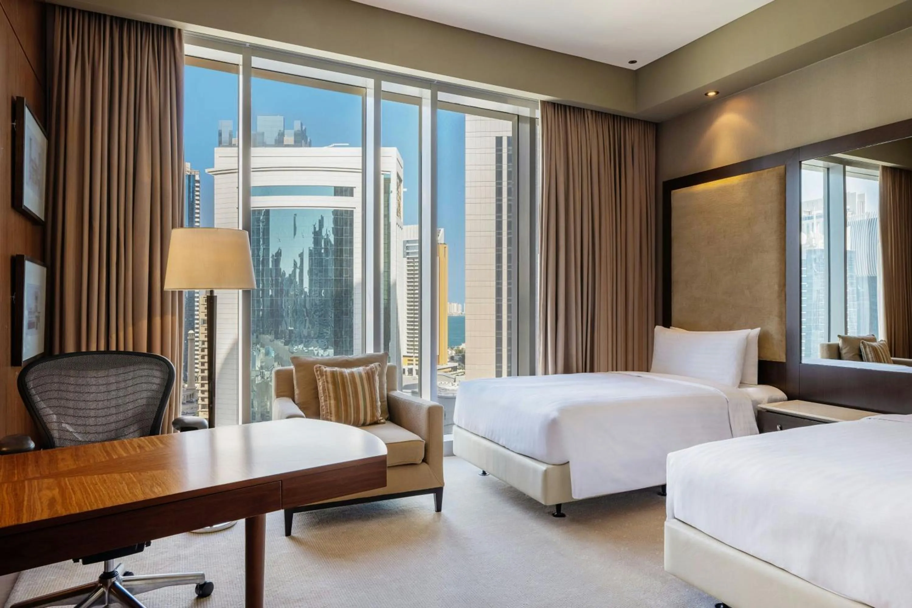 Bedroom, Bed in JW Marriott Marquis City Center Doha