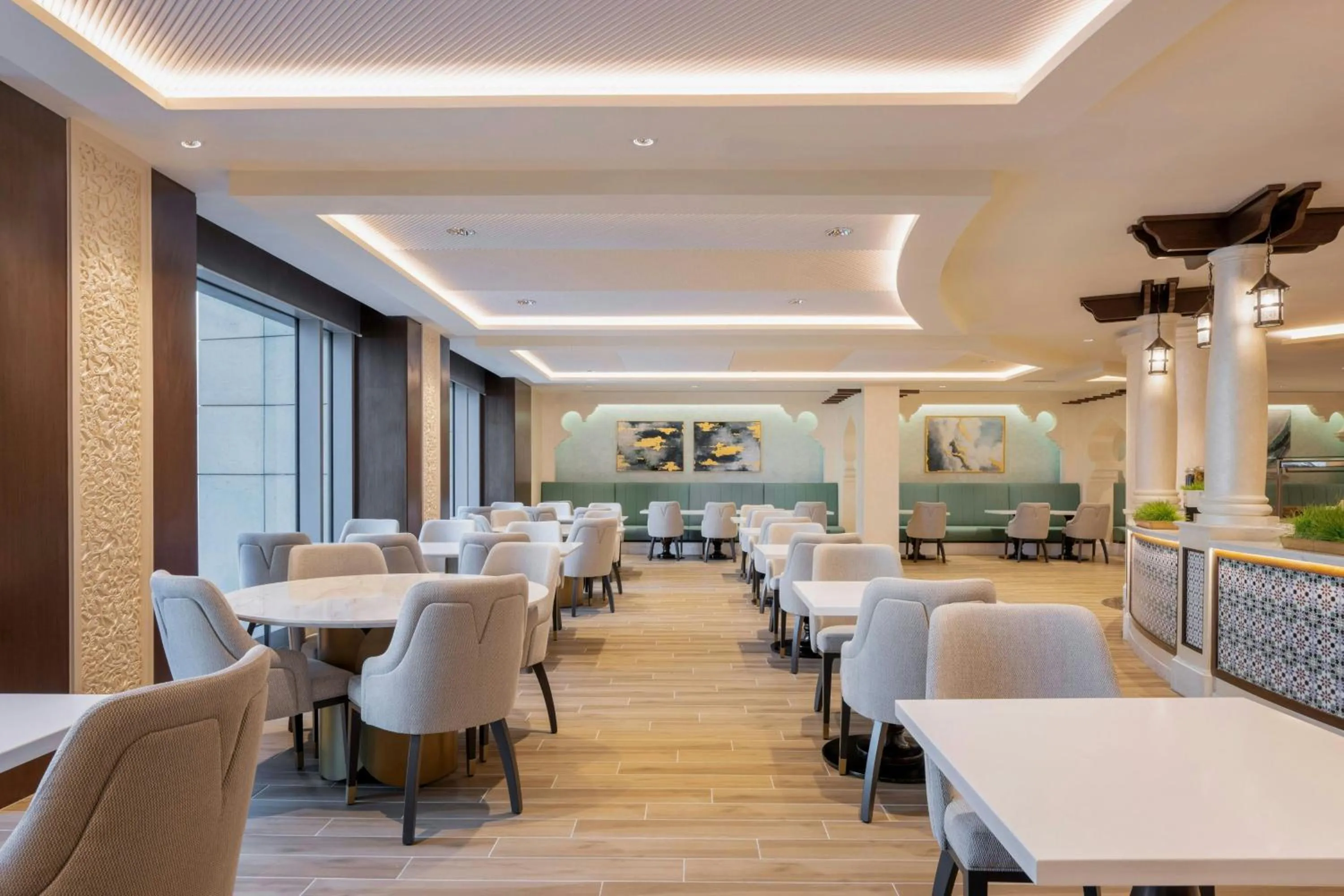 Restaurant/places to eat in JW Marriott Marquis City Center Doha