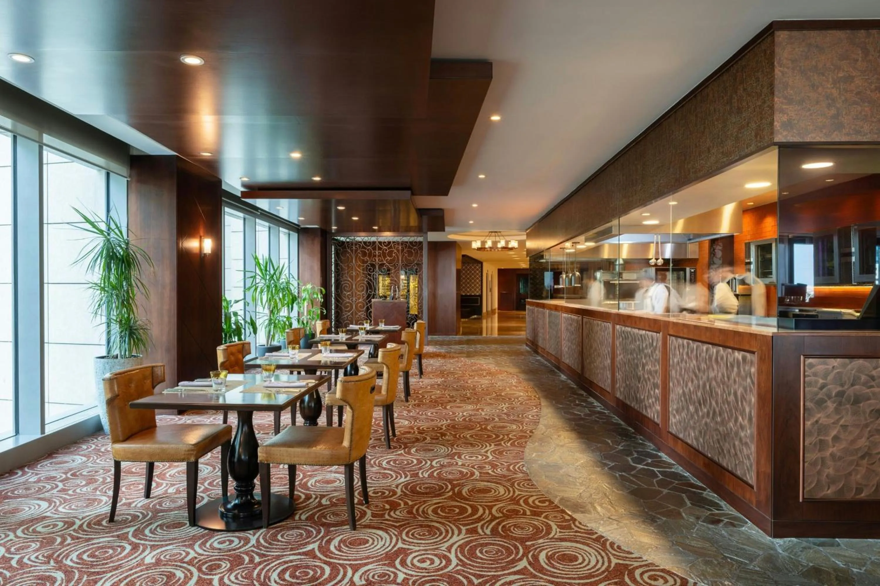 Restaurant/places to eat in JW Marriott Marquis City Center Doha