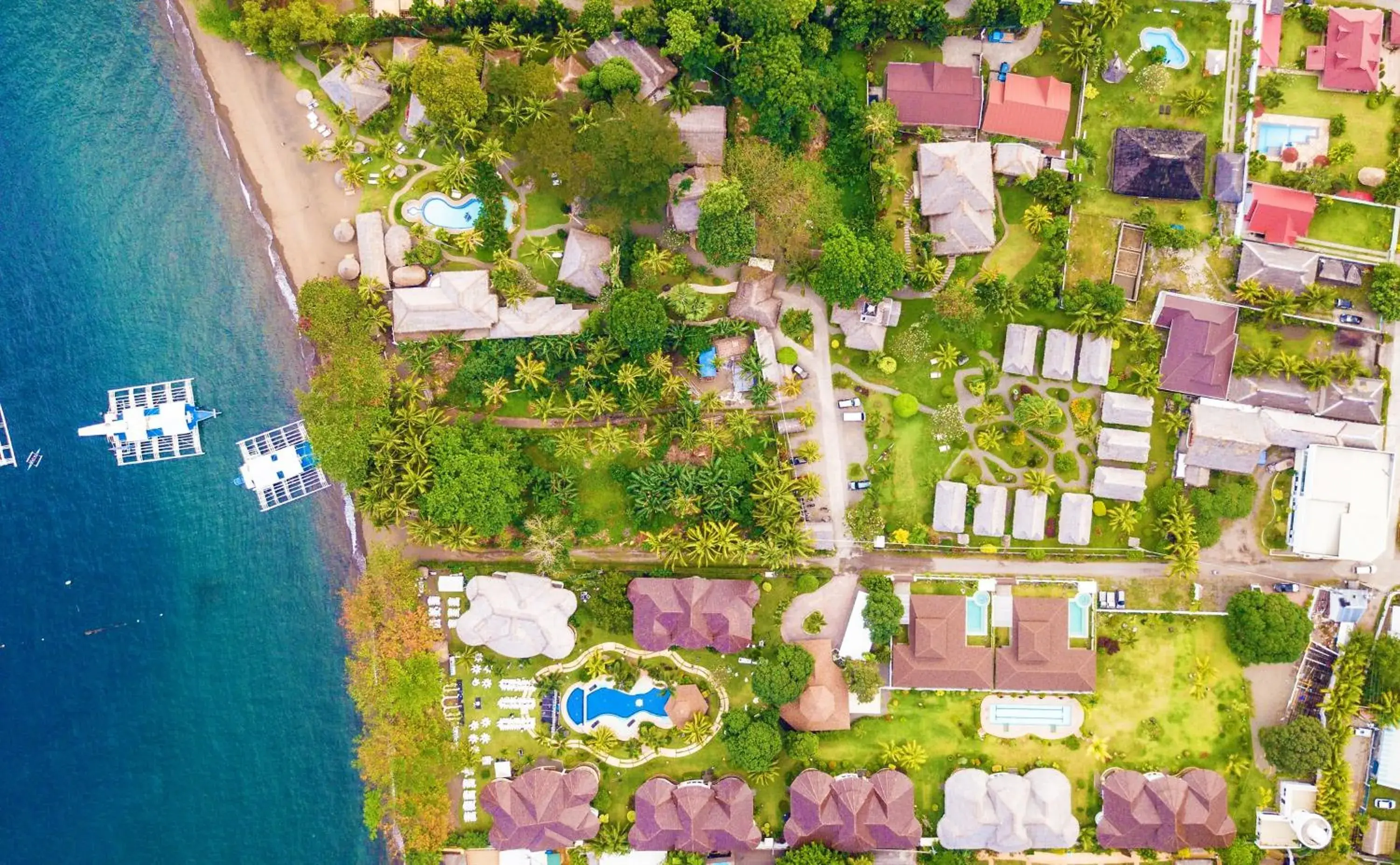 Bird's eye view in Vida Homes Condo Resort Bird's eye view in Vida Homes Condo Resort