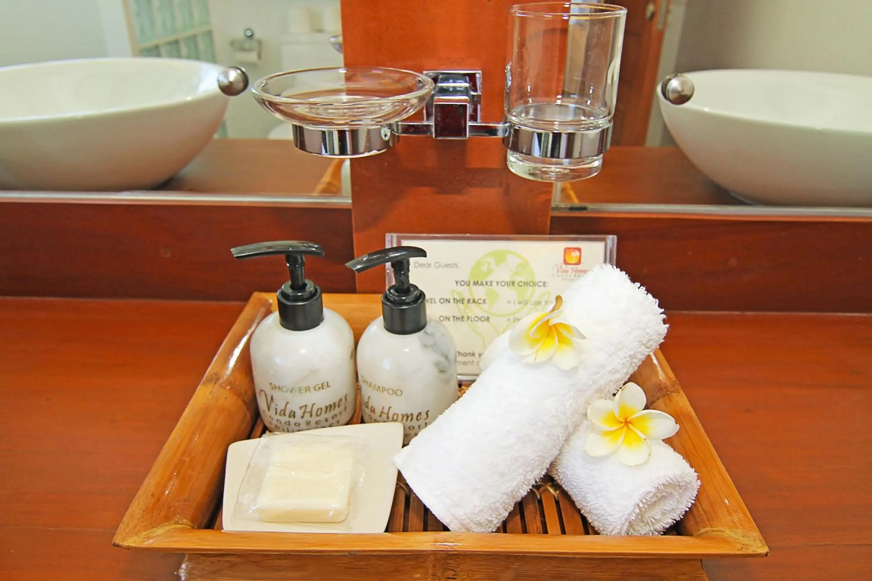 Shower in Vida Homes Condo Resort