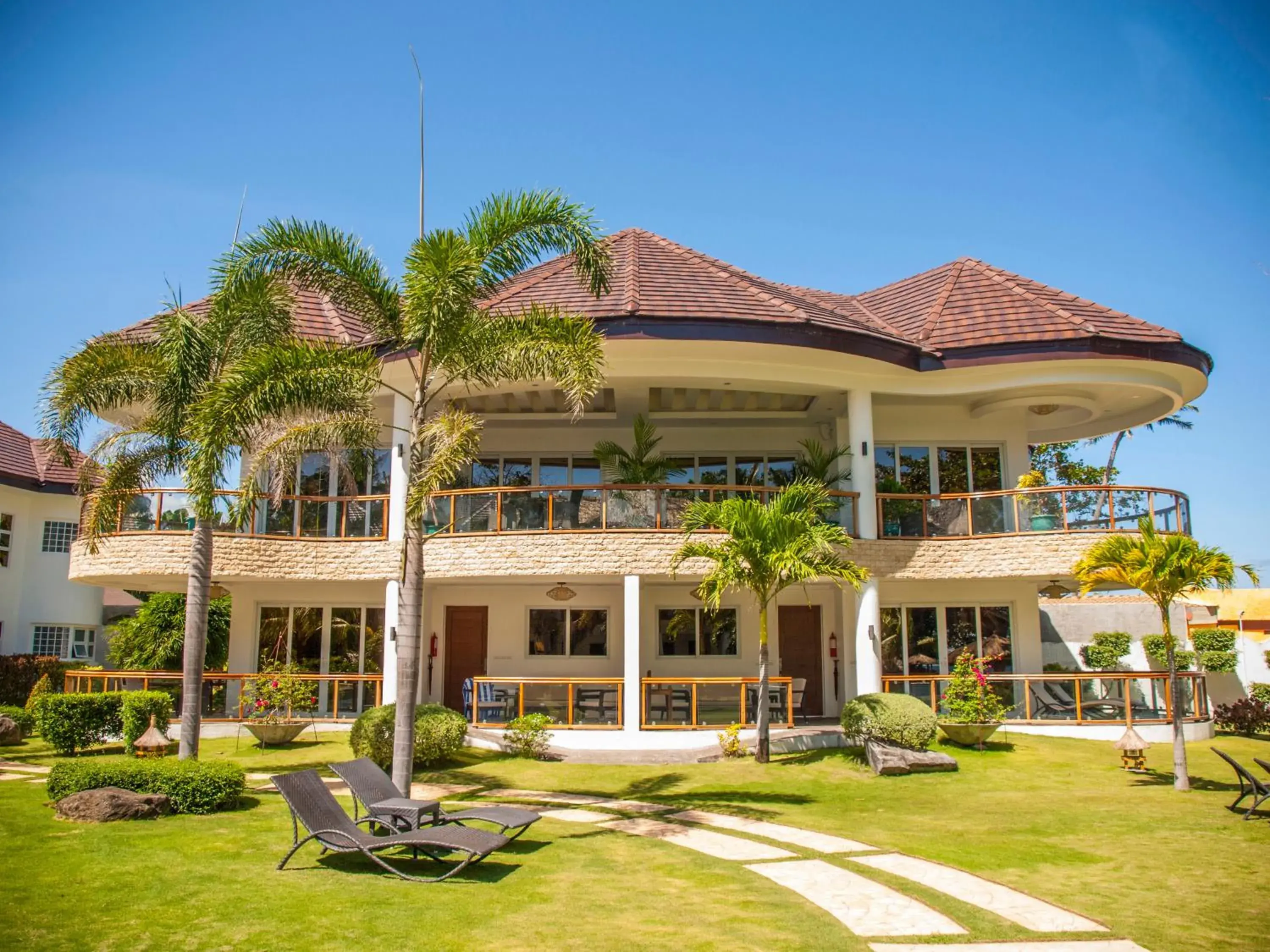 Garden view in Vida Homes Condo Resort Garden view in Vida Homes Condo Resort