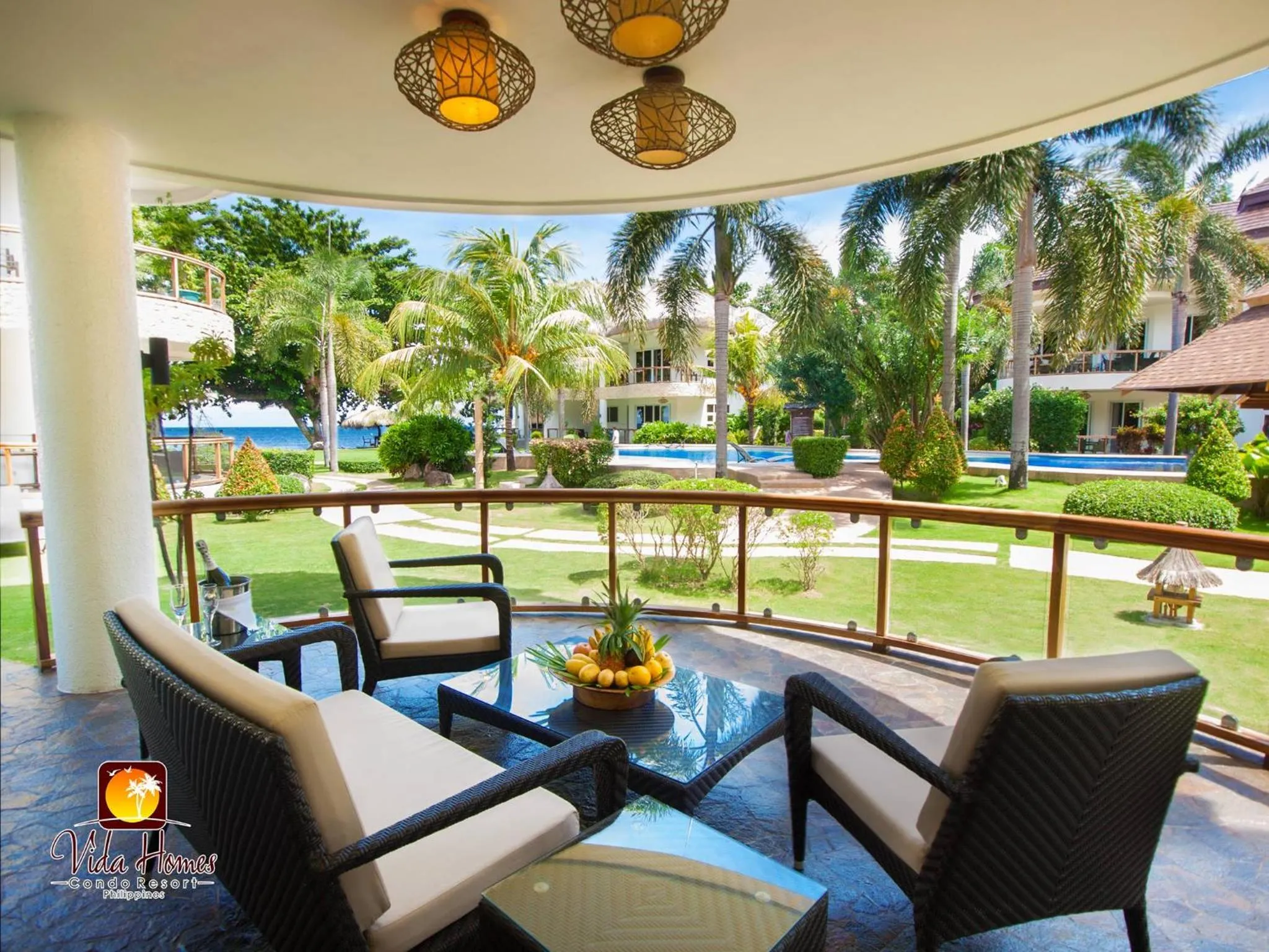 Patio in Vida Homes Condo Resort