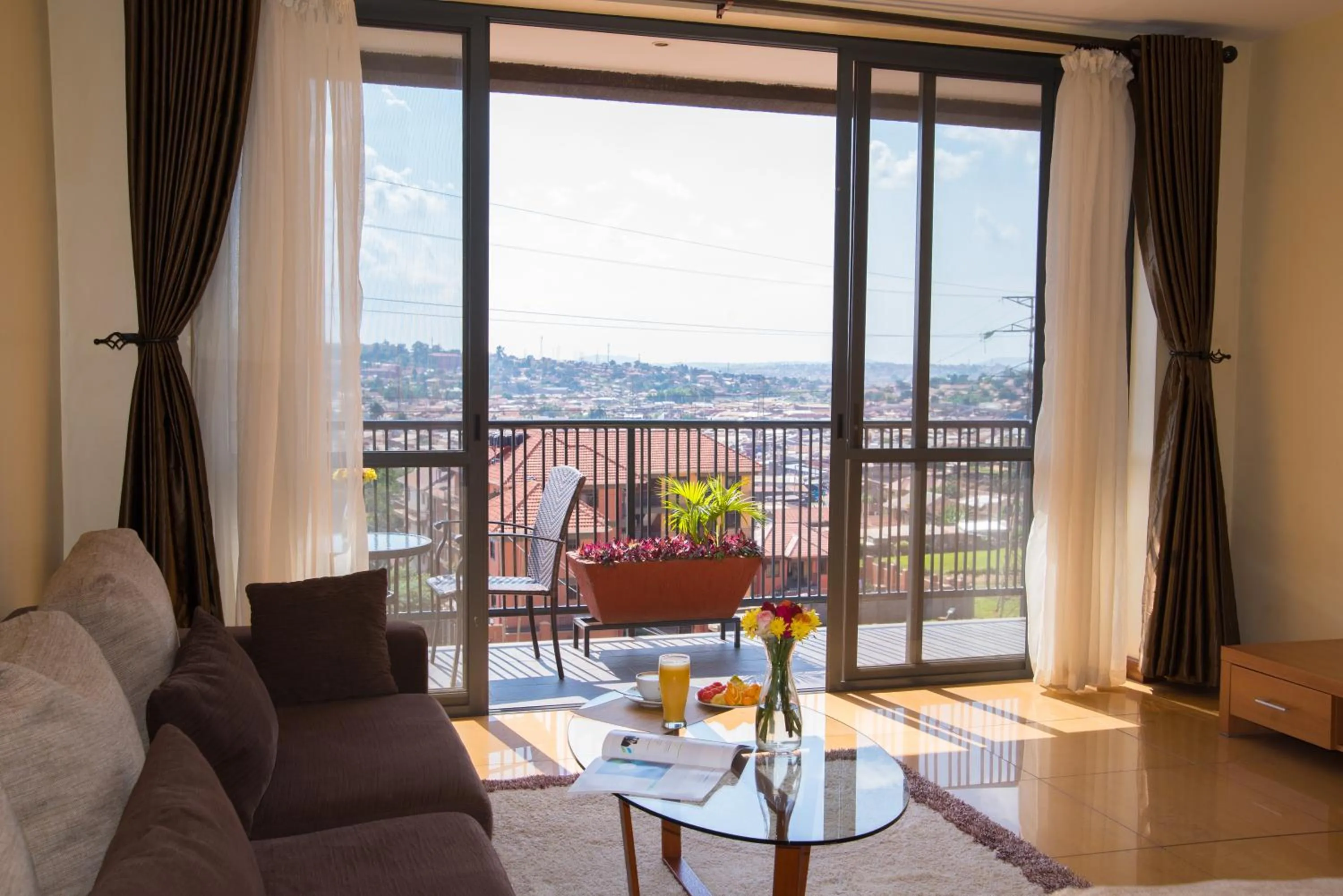 View (from property/room) in Bukoto Heights Apartments