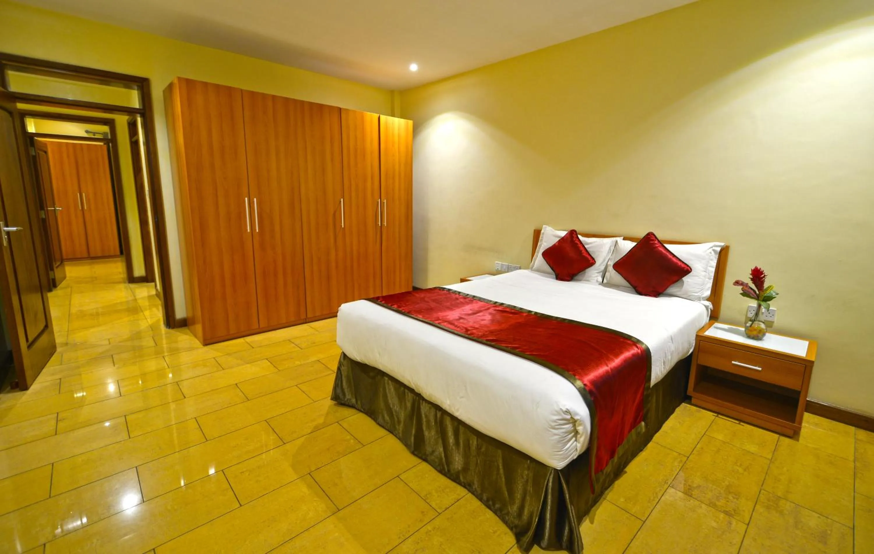 Bed in Bukoto Heights Apartments