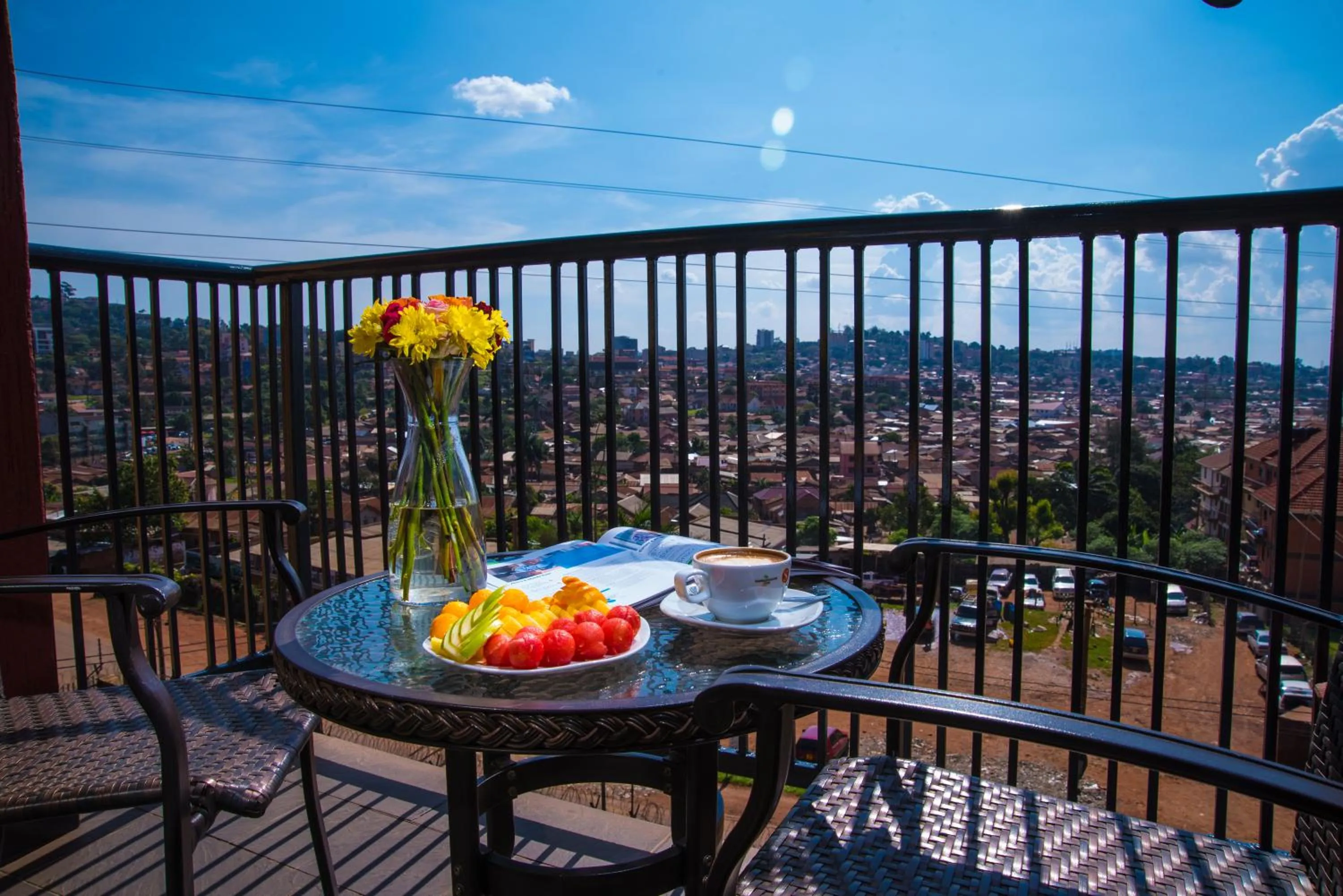 Balcony/Terrace in Bukoto Heights Apartments