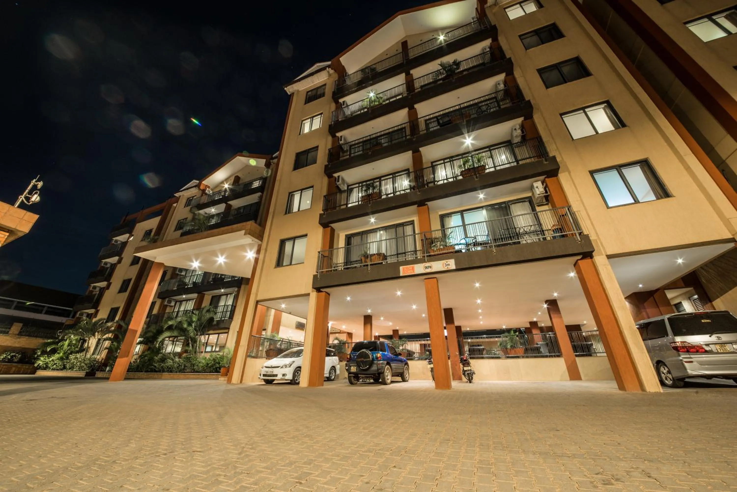 Property building in Bukoto Heights Apartments