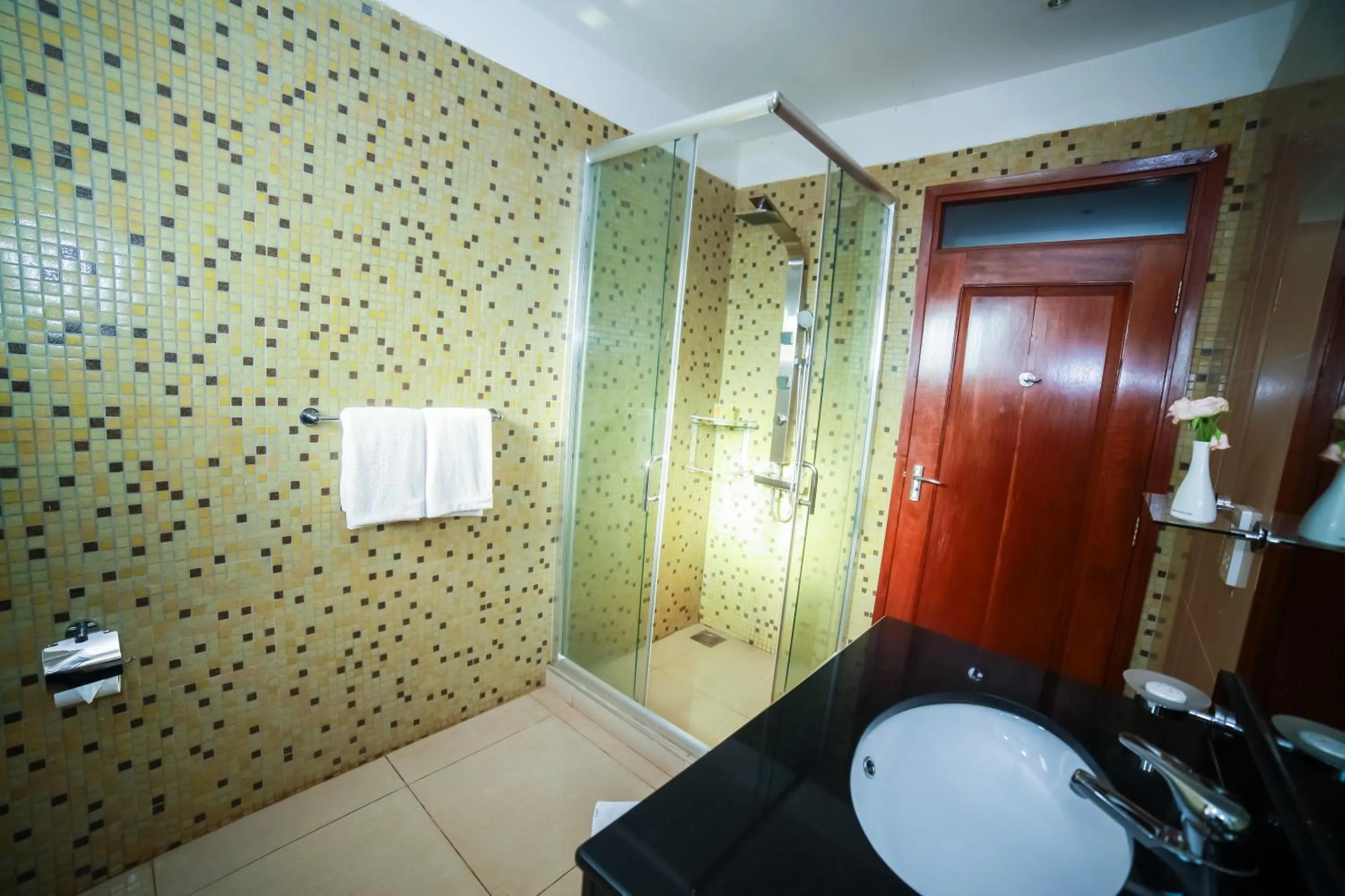 Bathroom in Bukoto Heights Apartments