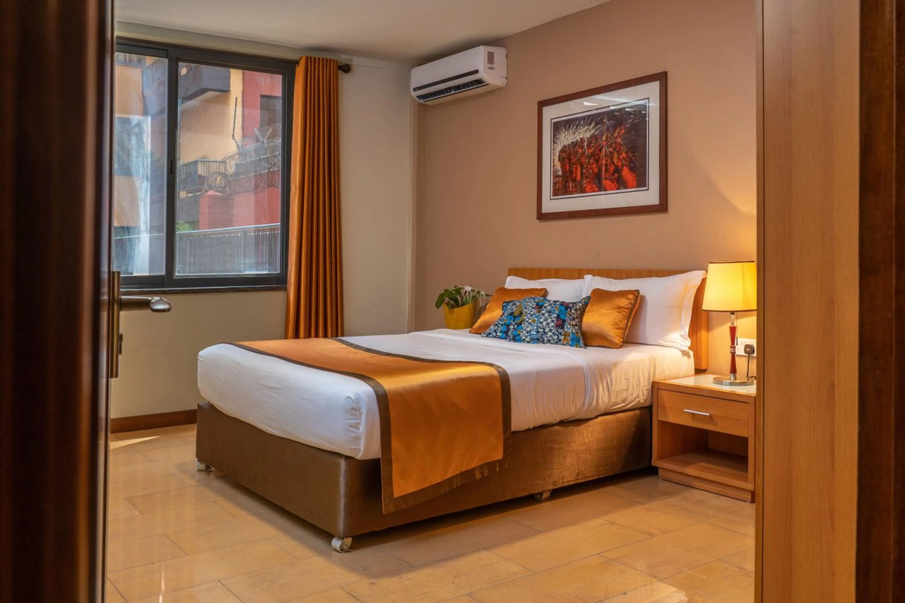 Bed in Bukoto Heights Apartments