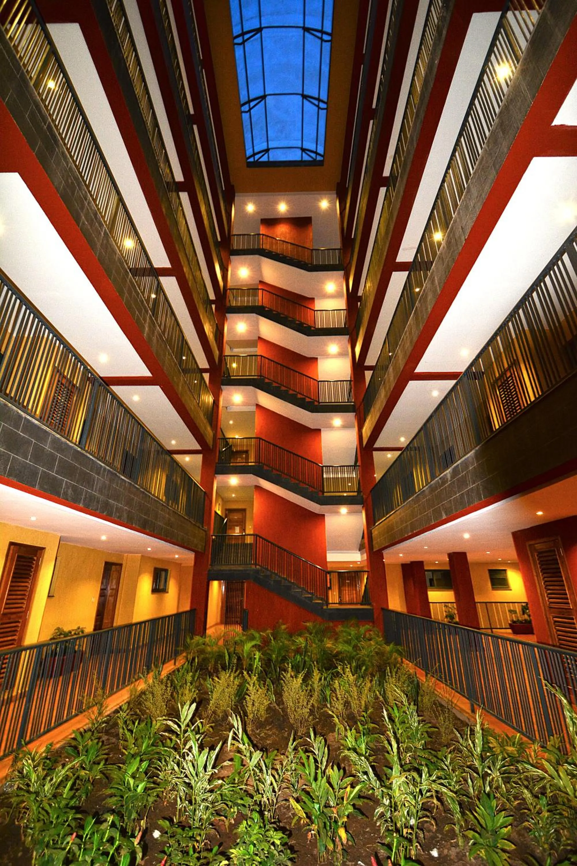 Facade/entrance in Bukoto Heights Apartments