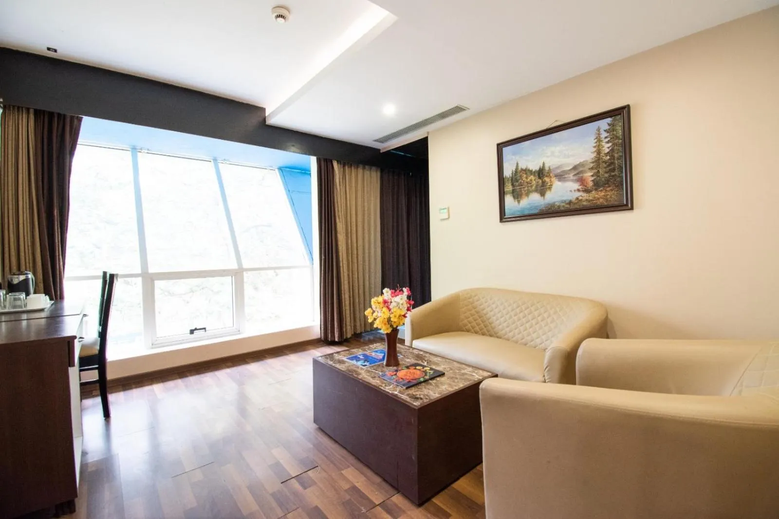 Living room in Akshaya Aura